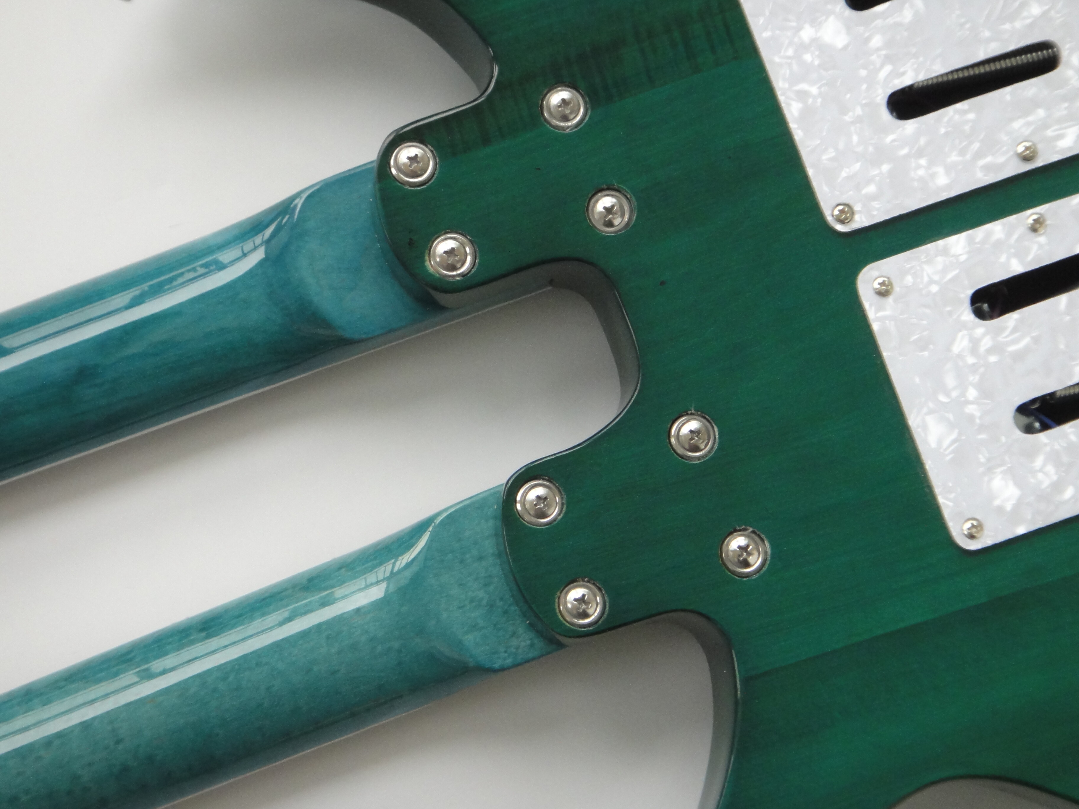 Afanti Customized Double Neck Electric Guitar