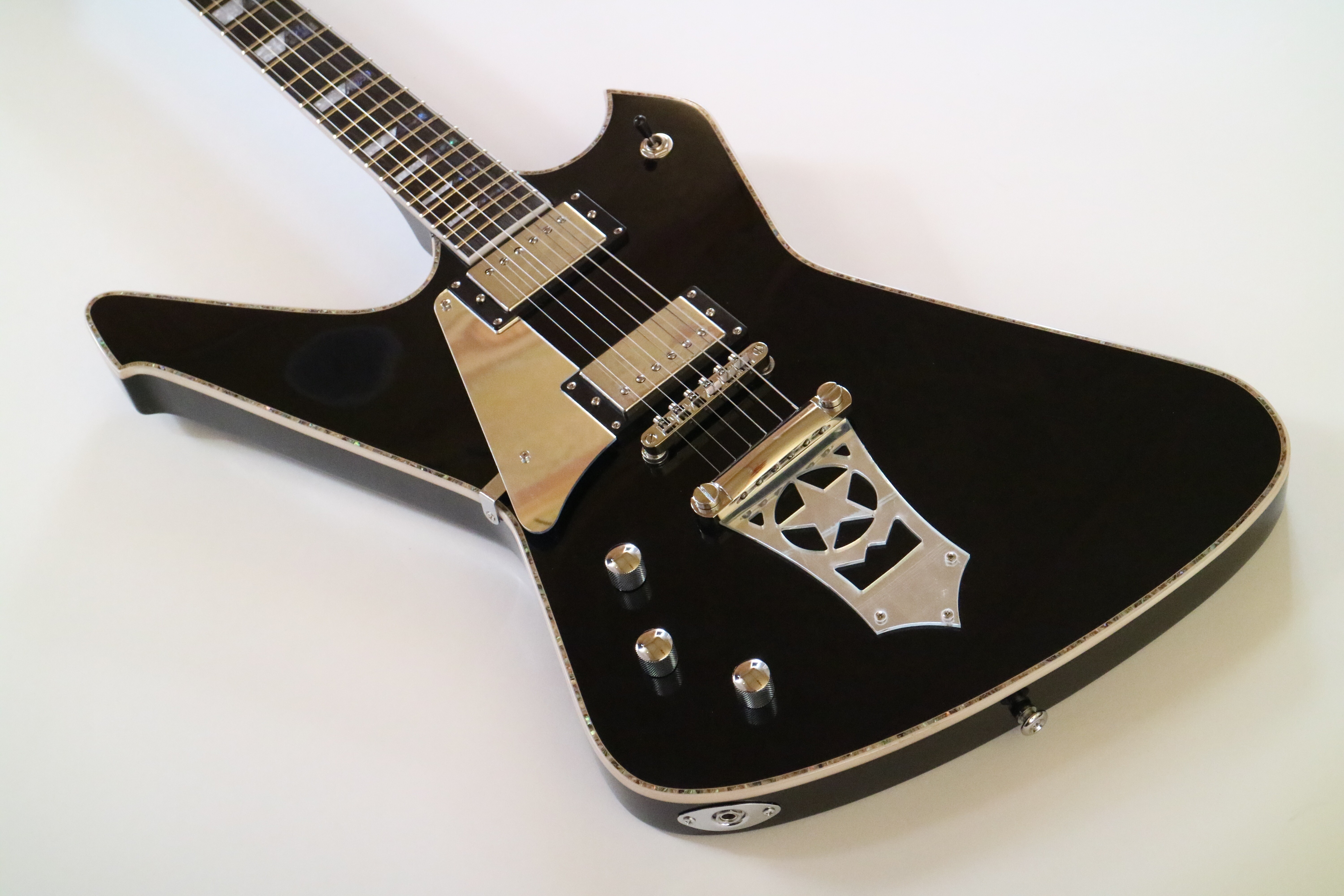 Afanti HH Pickups Basswood Body Electric Bass Guitar