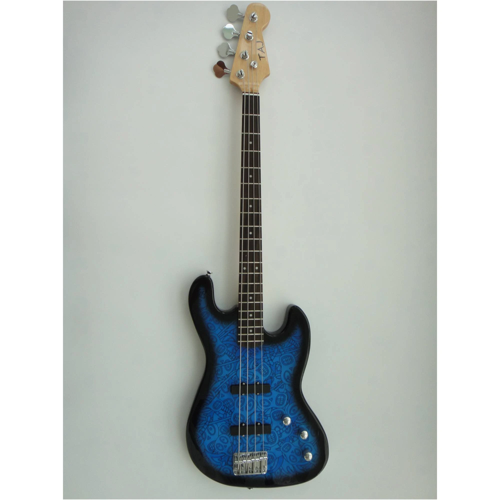 Afanti Customized Maple Neck Electric Bass Guitar
