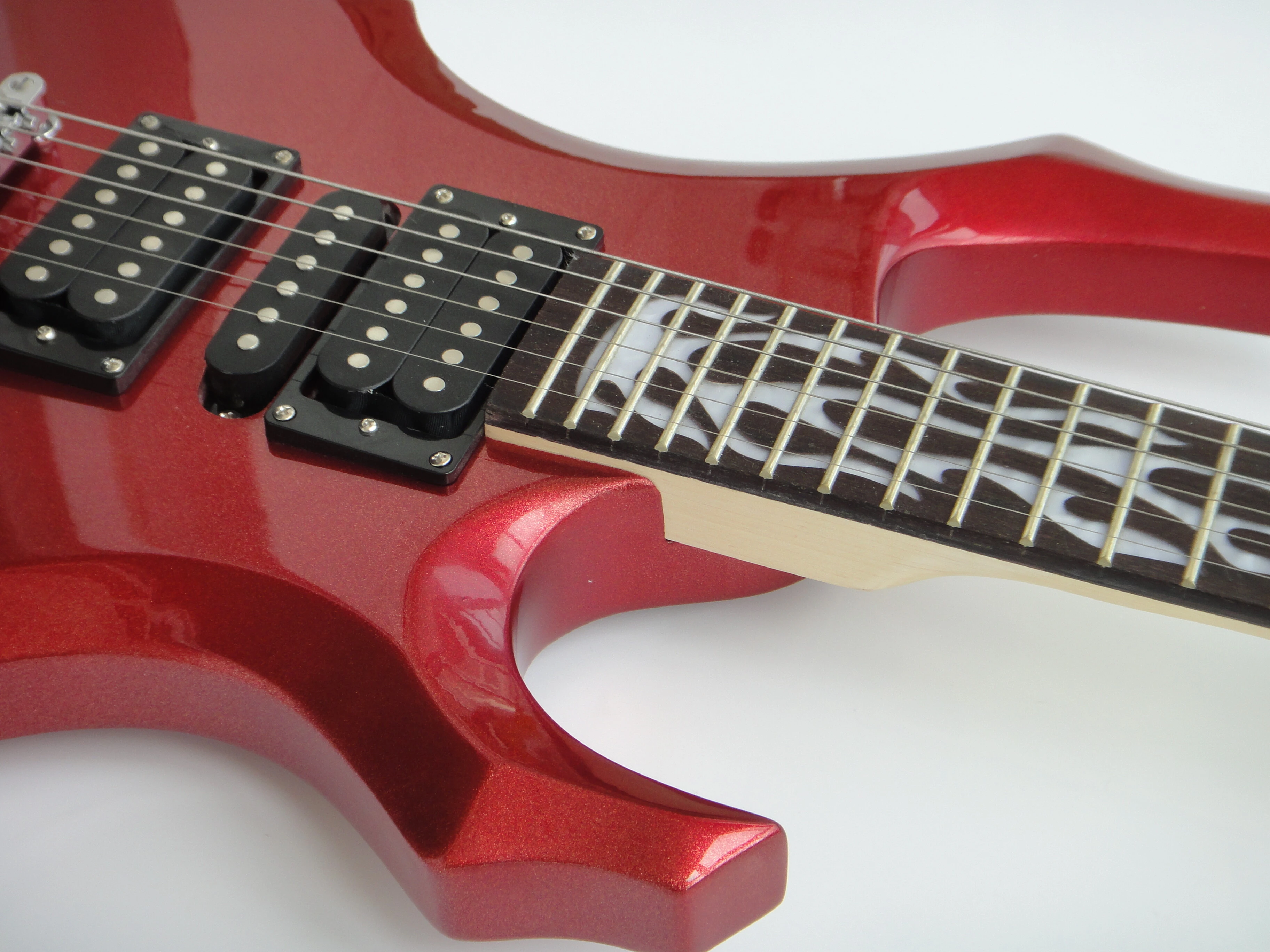 Afanti Customized 6 Strings Red Color Electric Guitar