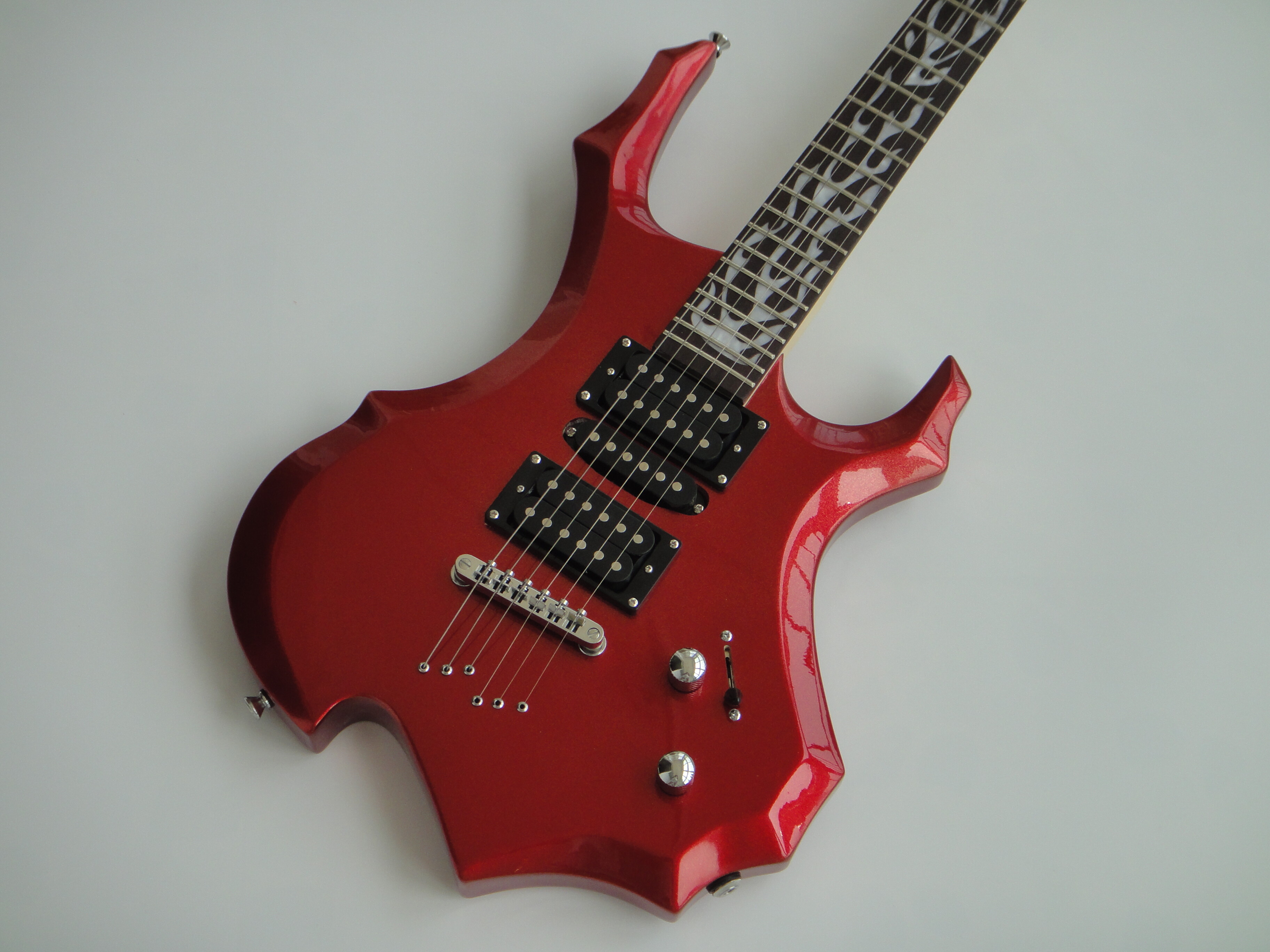 Afanti Customized 6 Strings Red Color Electric Guitar