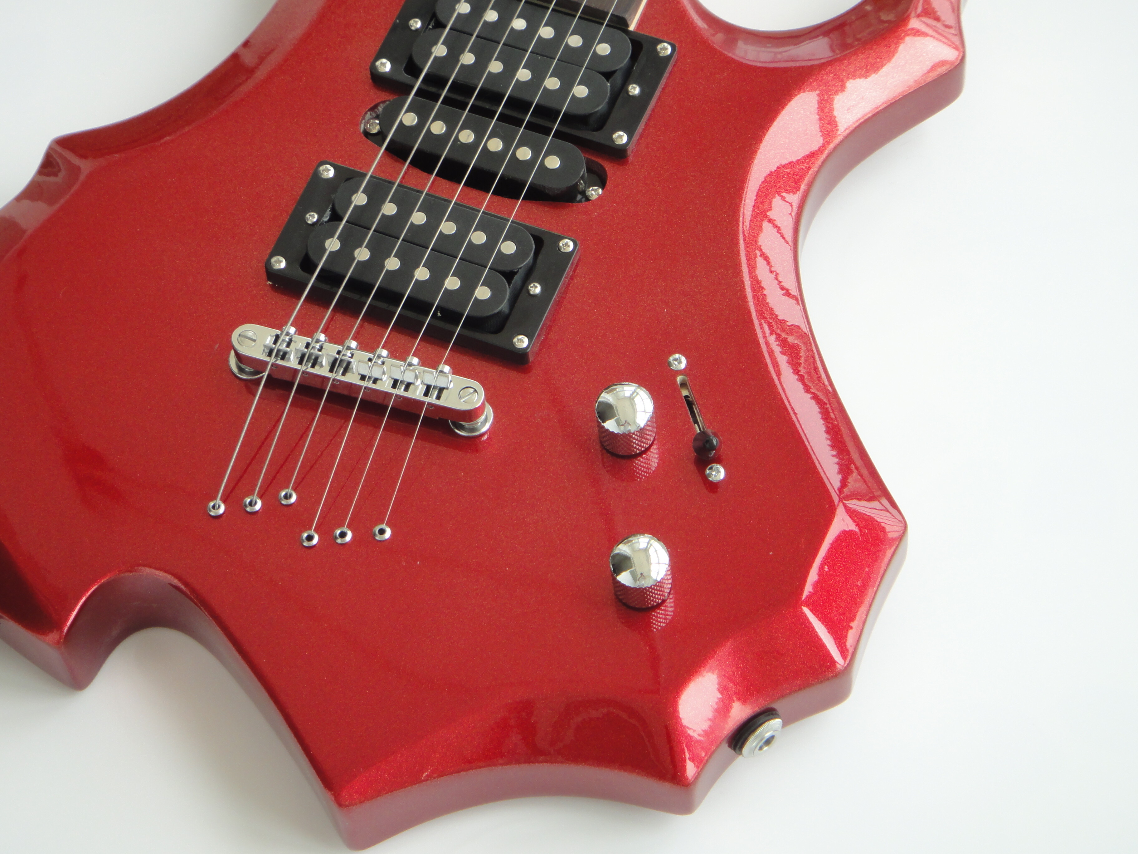 Afanti Customized 6 Strings Red Color Electric Guitar
