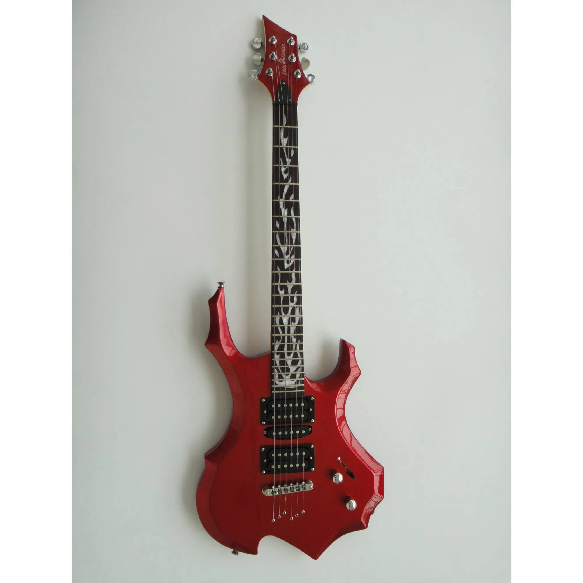 Afanti Customized 6 Strings Red Color Electric Guitar