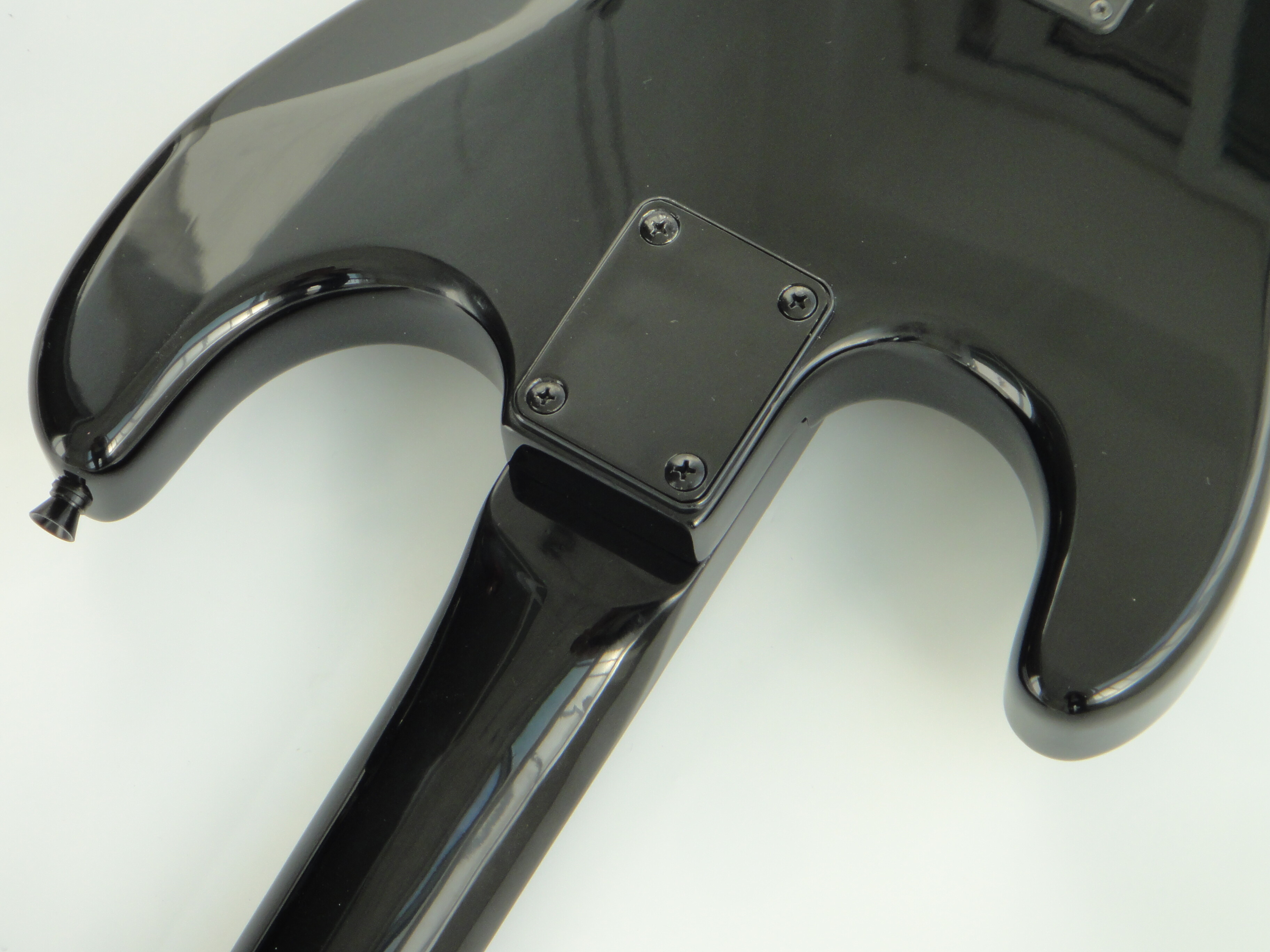 Afanti Customized Ancient SSS Pickups Mahogany Body Black Electric Guitar