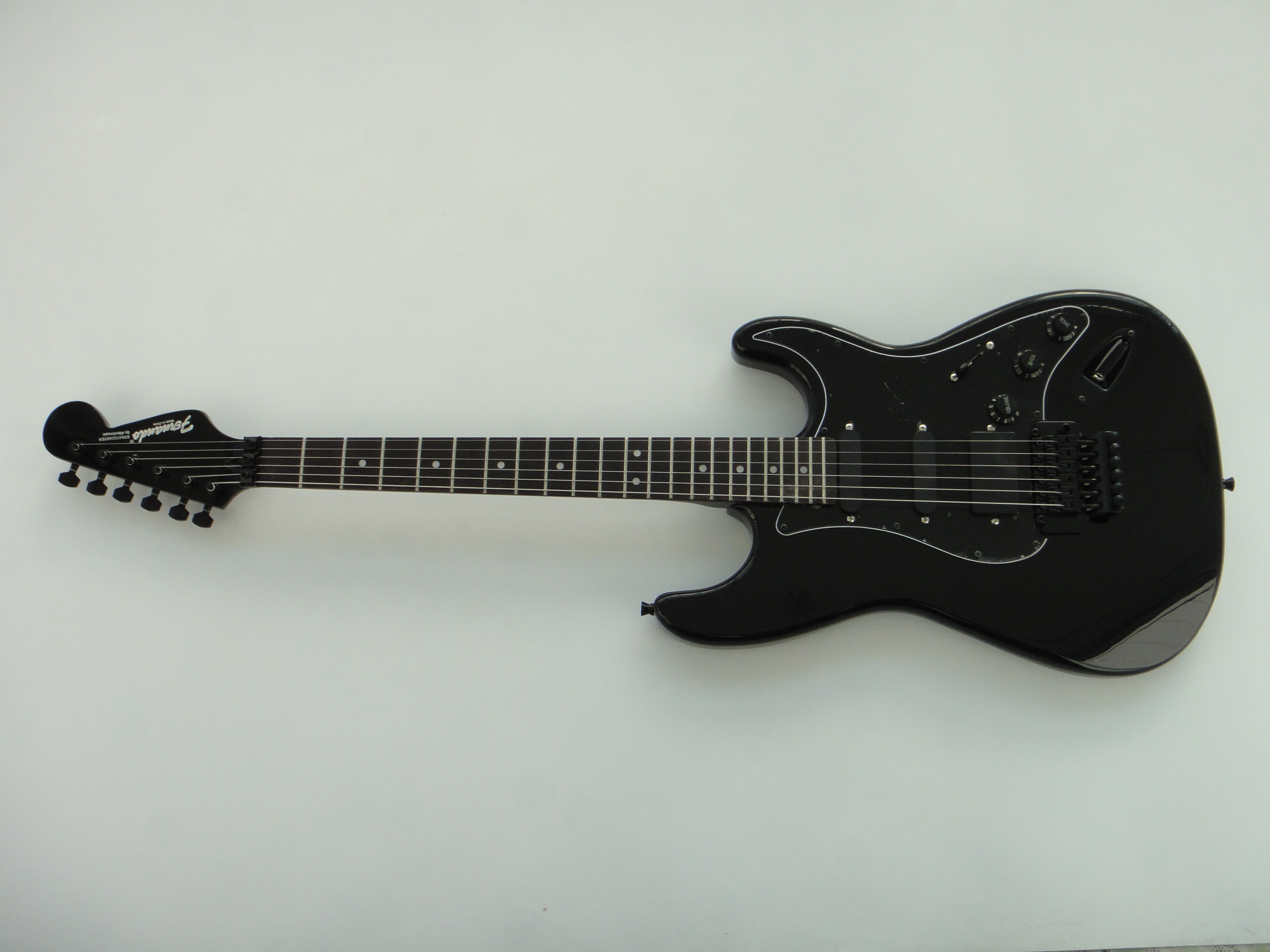 Afanti Customized Ancient SSS Pickups Mahogany Body Black Electric Guitar