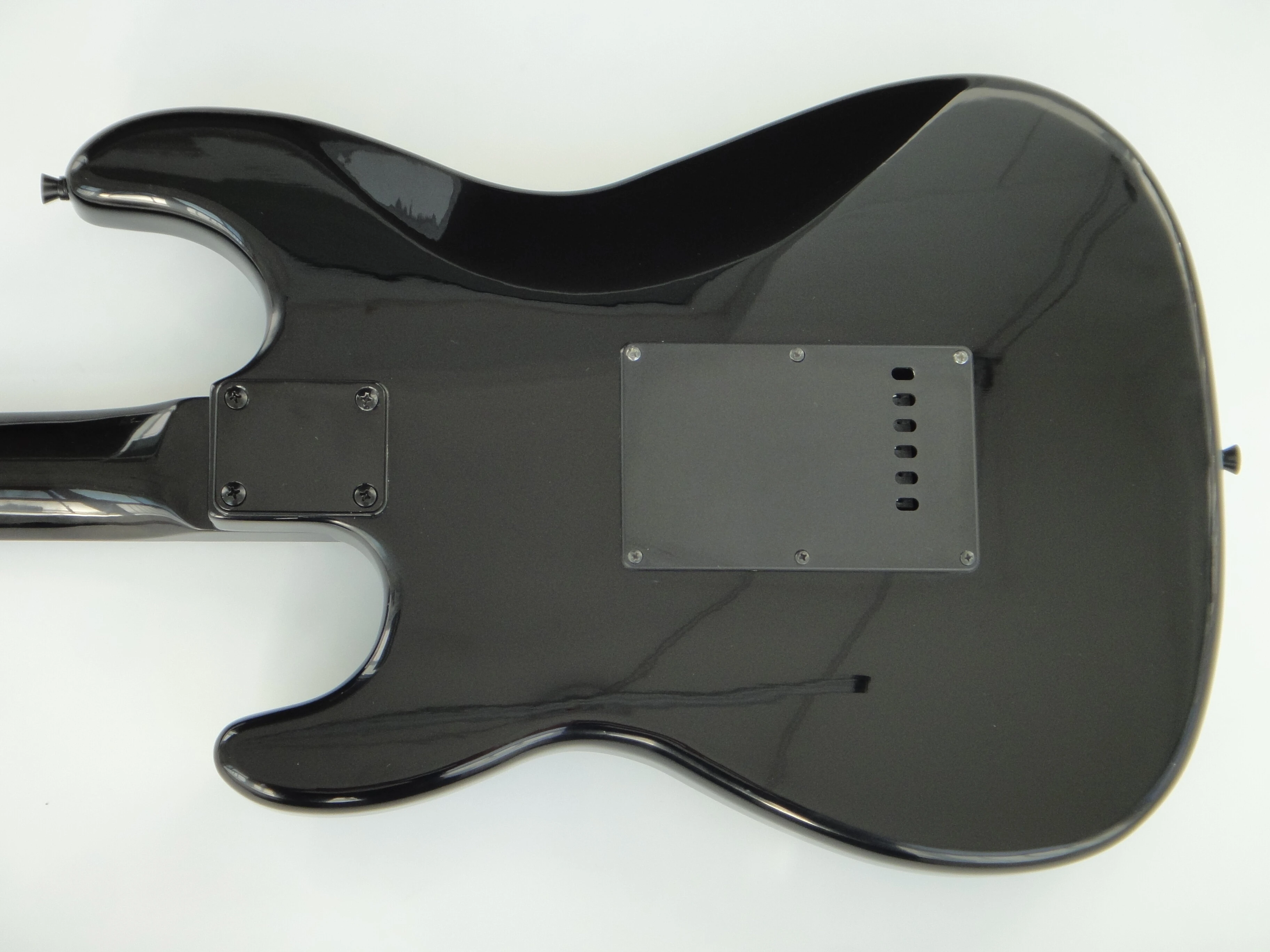 Afanti Customized Ancient SSS Pickups Mahogany Body Black Electric Guitar