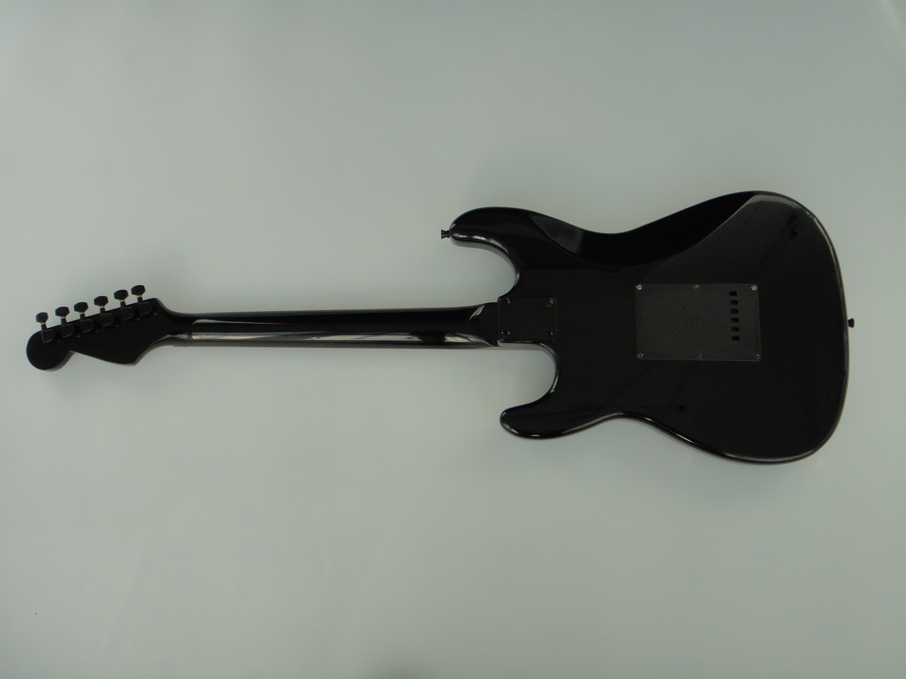 Afanti Customized Ancient SSS Pickups Mahogany Body Black Electric Guitar