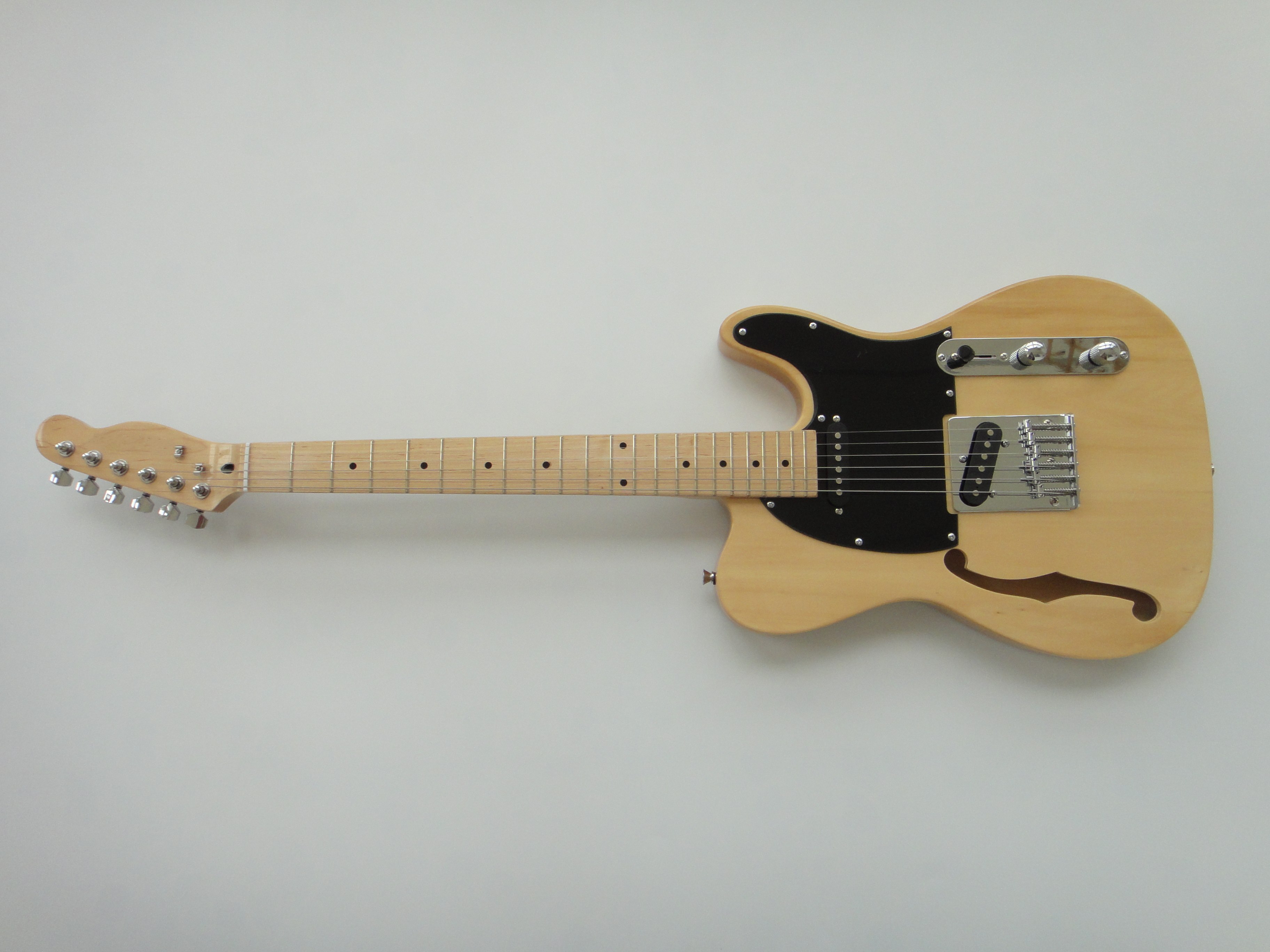 Afanti Maple Body Semi Hollow Electric Guitar