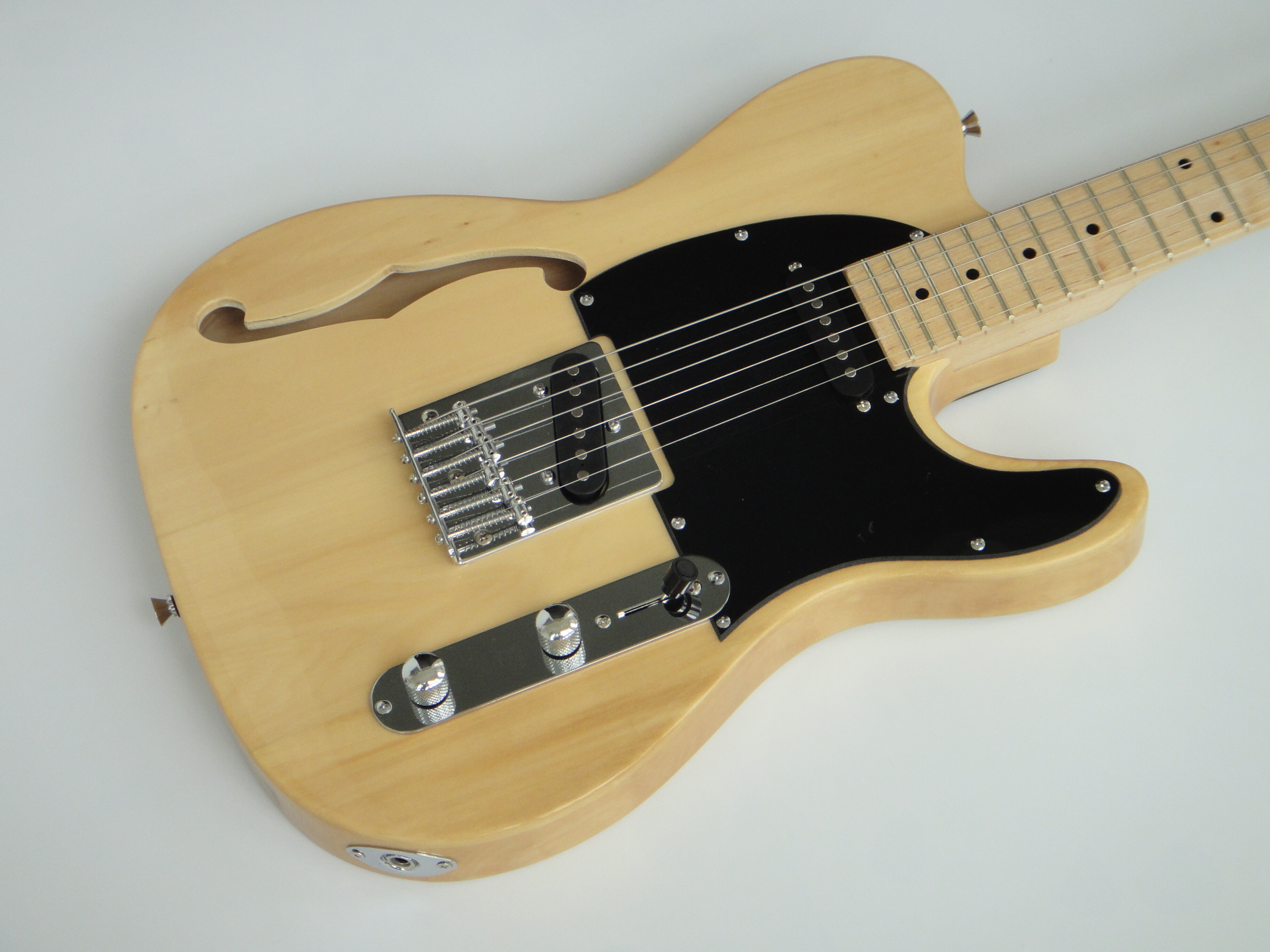 Afanti Maple Body Semi Hollow Electric Guitar