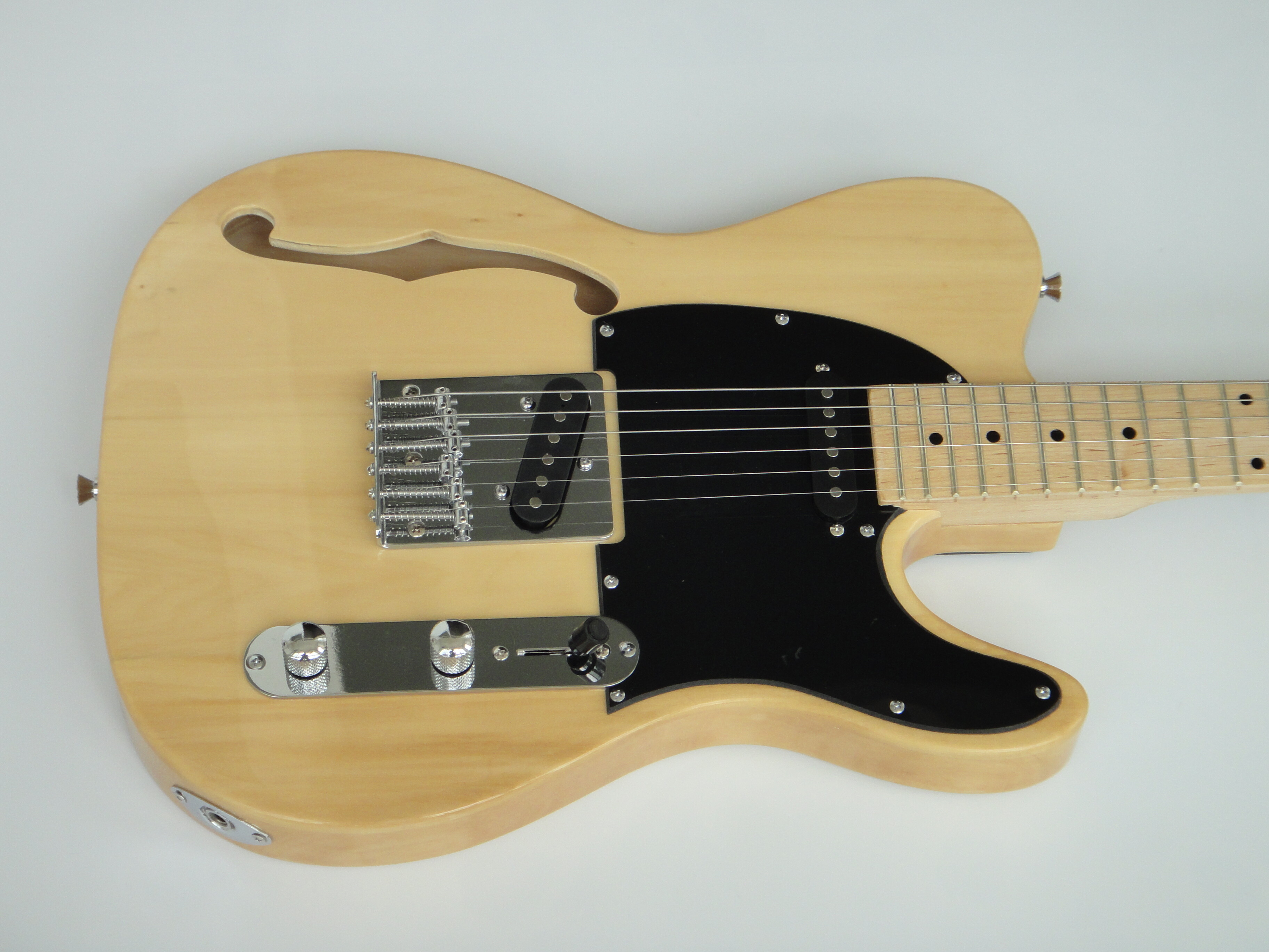 Afanti Maple Body Semi Hollow Electric Guitar