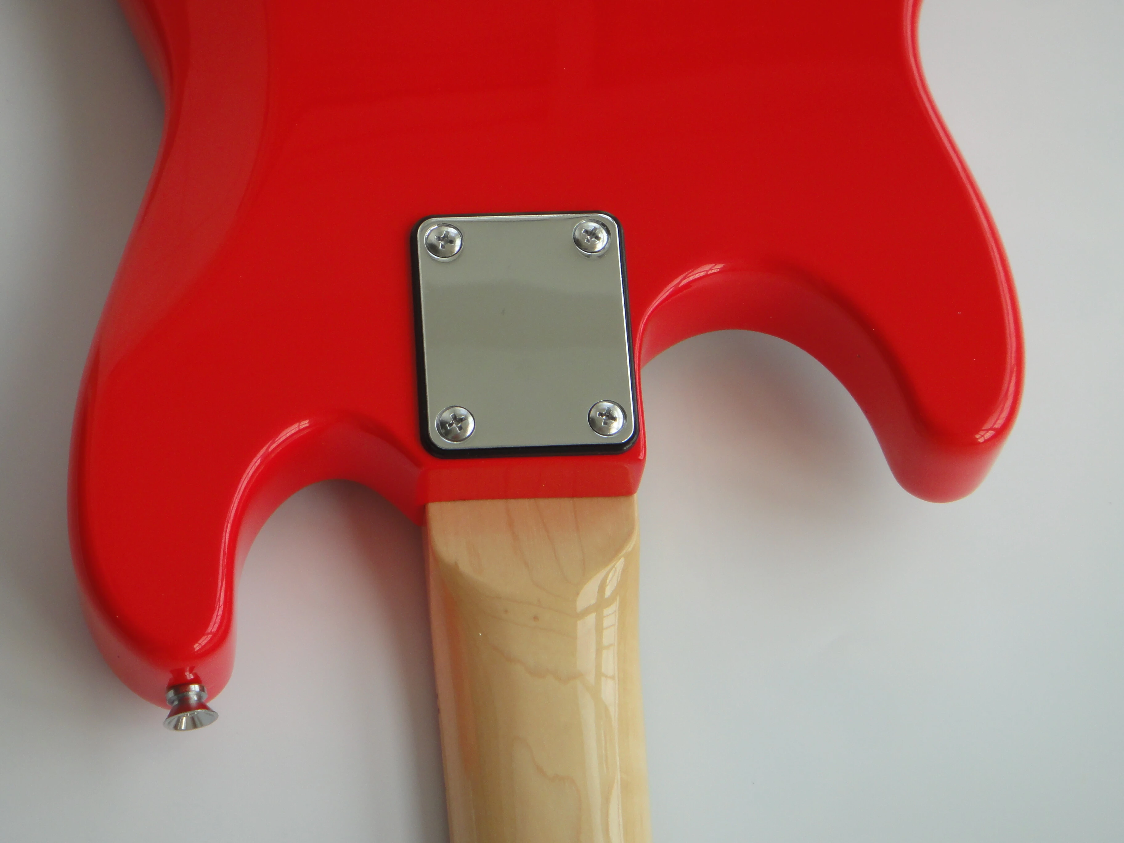 Afanti Bolt On Mahogany Body Maple Neck Red Electric Guitar