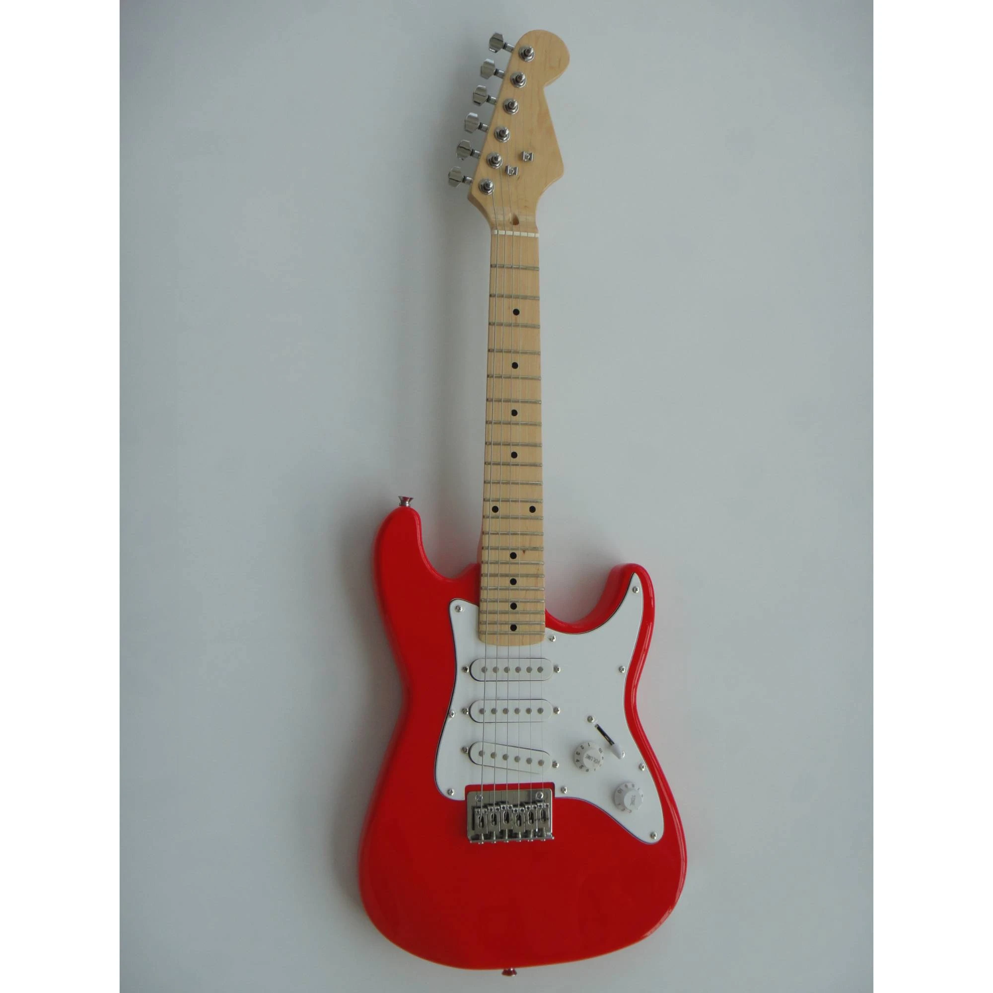 Afanti Bolt On Mahogany Body Maple Neck Red Electric Guitar