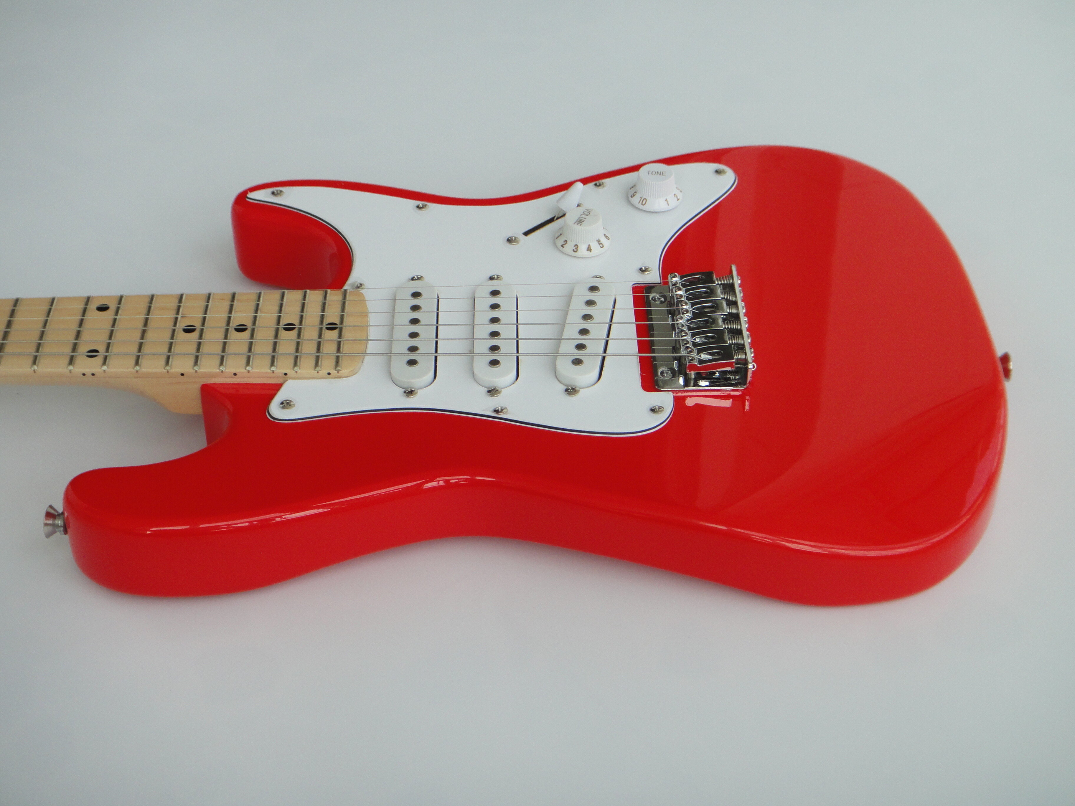 Afanti Bolt On Mahogany Body Maple Neck Red Electric Guitar