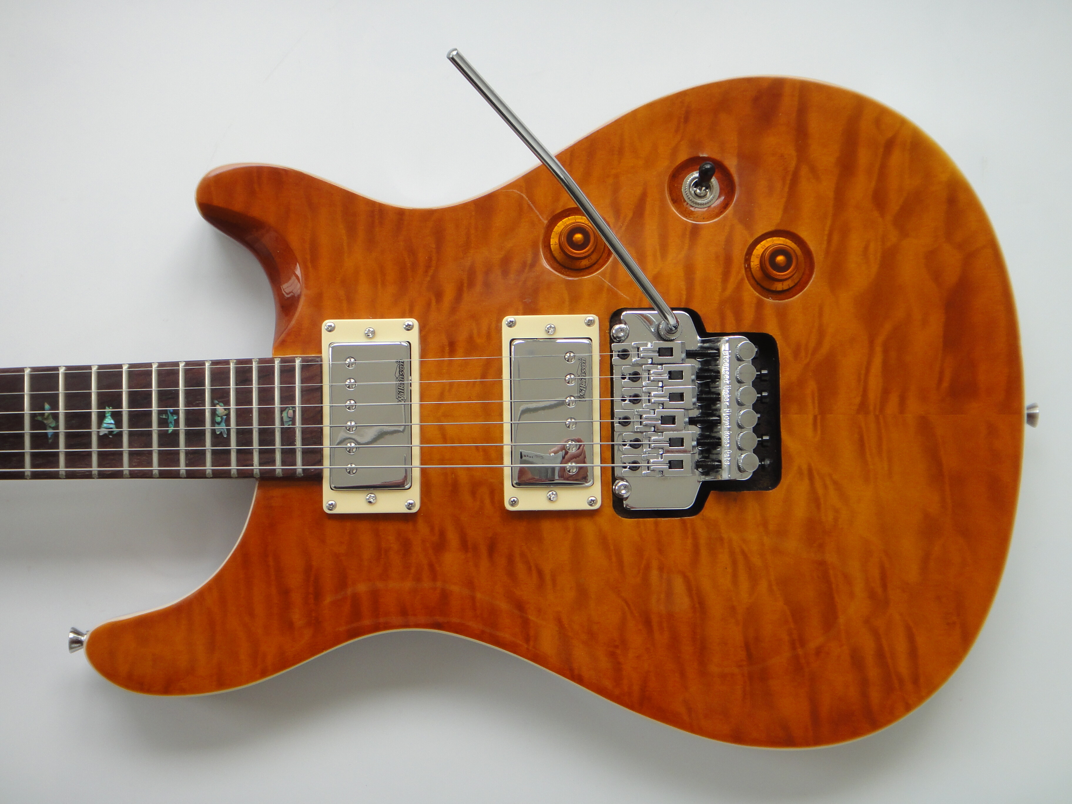 Afanti Basswood with Quilted Maple Veneer Electric Guitar