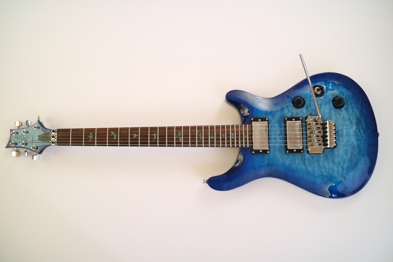 Afanti 24 Fret 6 String Basswood with Quilted Maple Veneer Electric Guitar