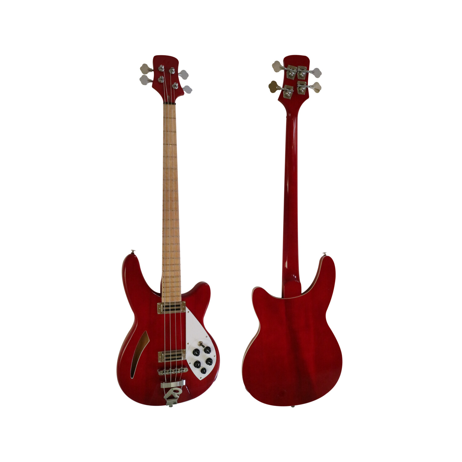 Afanti Set In Mahogany Body 4 Strings Electric Bass Guitar