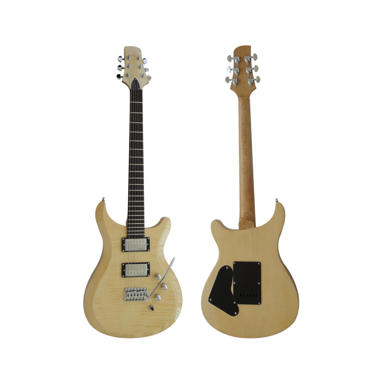 Afanti Set in Mahogany Body with Flamed Maple Veneer Electric Guitar Afanti Set in Mahogany Body with Flamed Maple Veneer Electric Guitar