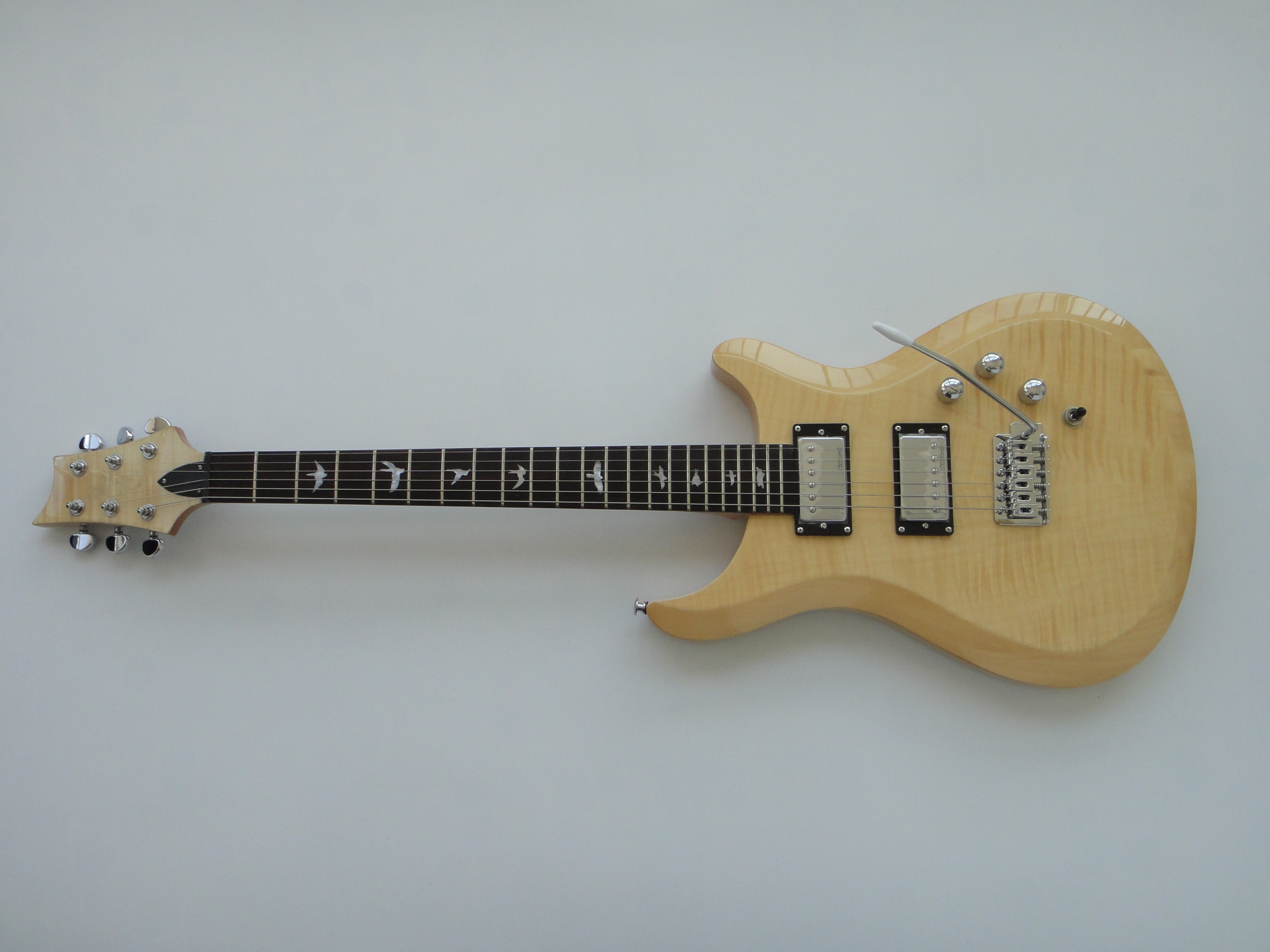 Afanti Set in Mahogany Body with Flamed Maple Veneer Electric Guitar