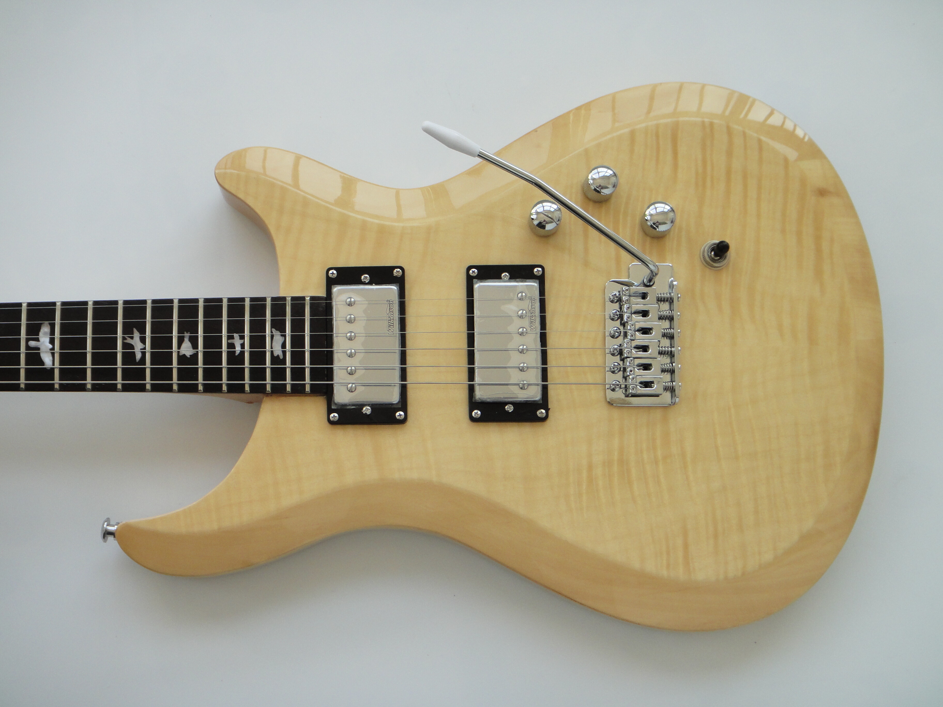 Afanti Set in Mahogany Body with Flamed Maple Veneer Electric Guitar