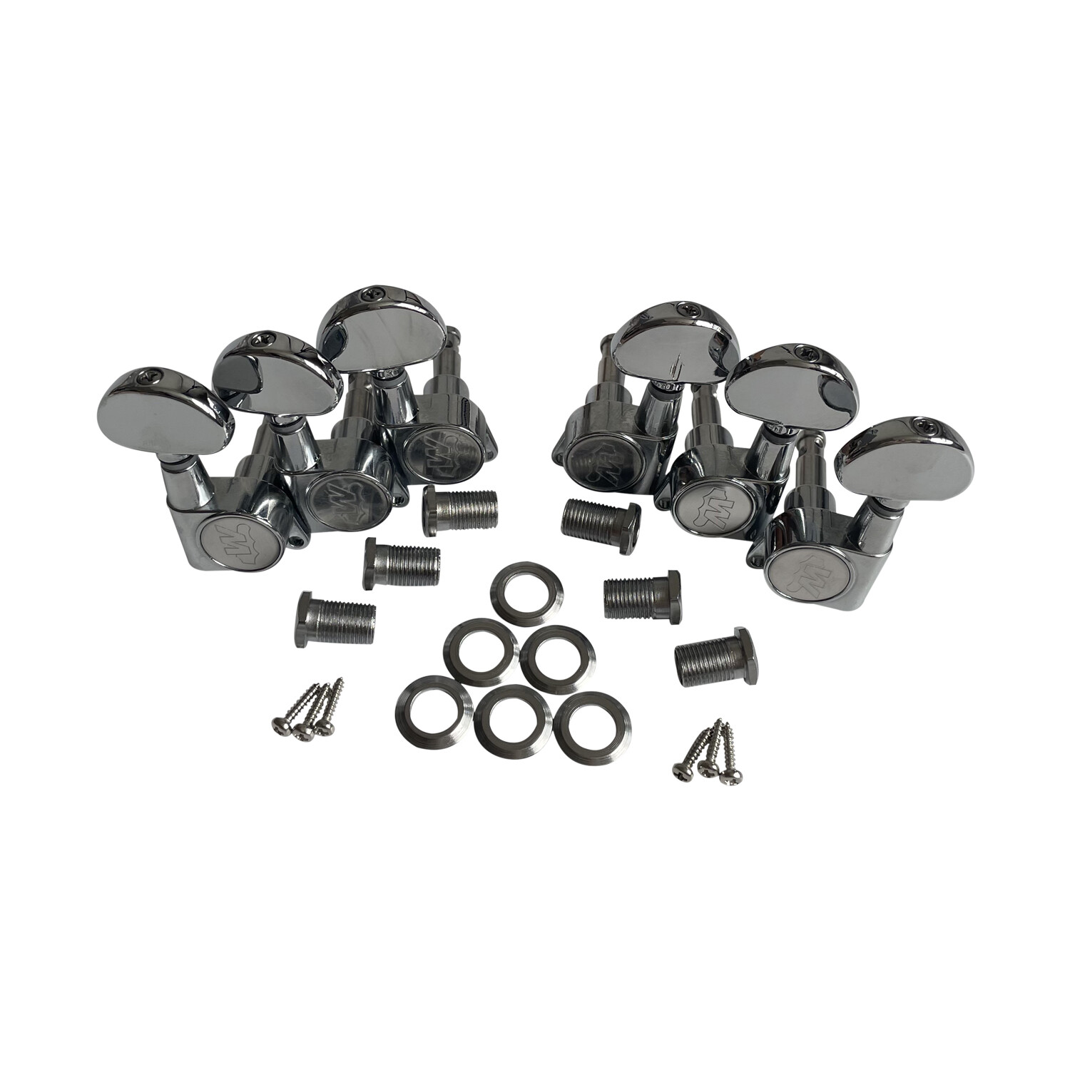 Afanti Chrome 3R3L Sealed Electric Guitar Tuning Machine Afanti Chrome 3R3L Sealed Electric Guitar Tuning Machine