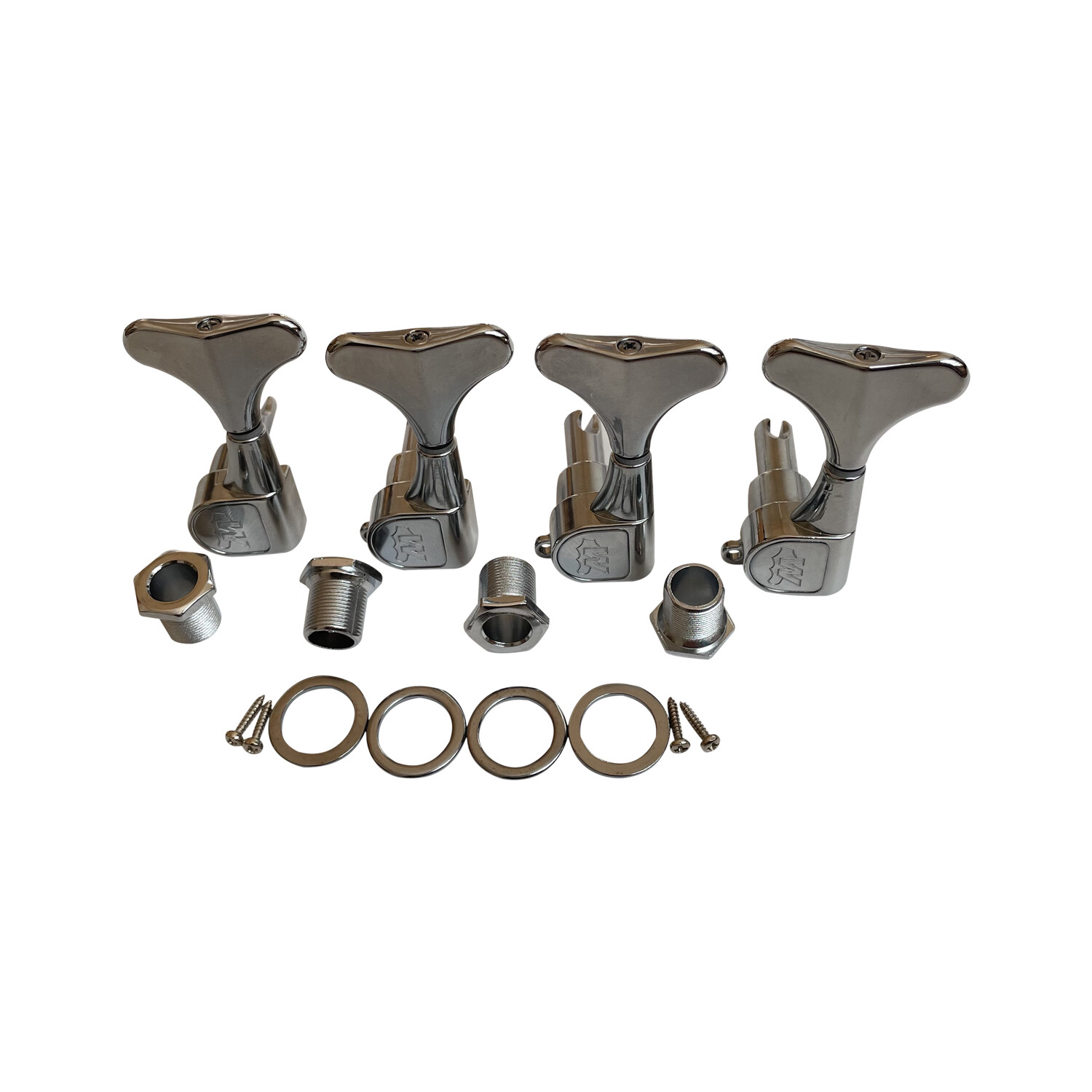 Afanti 4L Chrome Sealed Bass Guitar Tuner Afanti 4L Chrome Sealed Bass Guitar Tuner