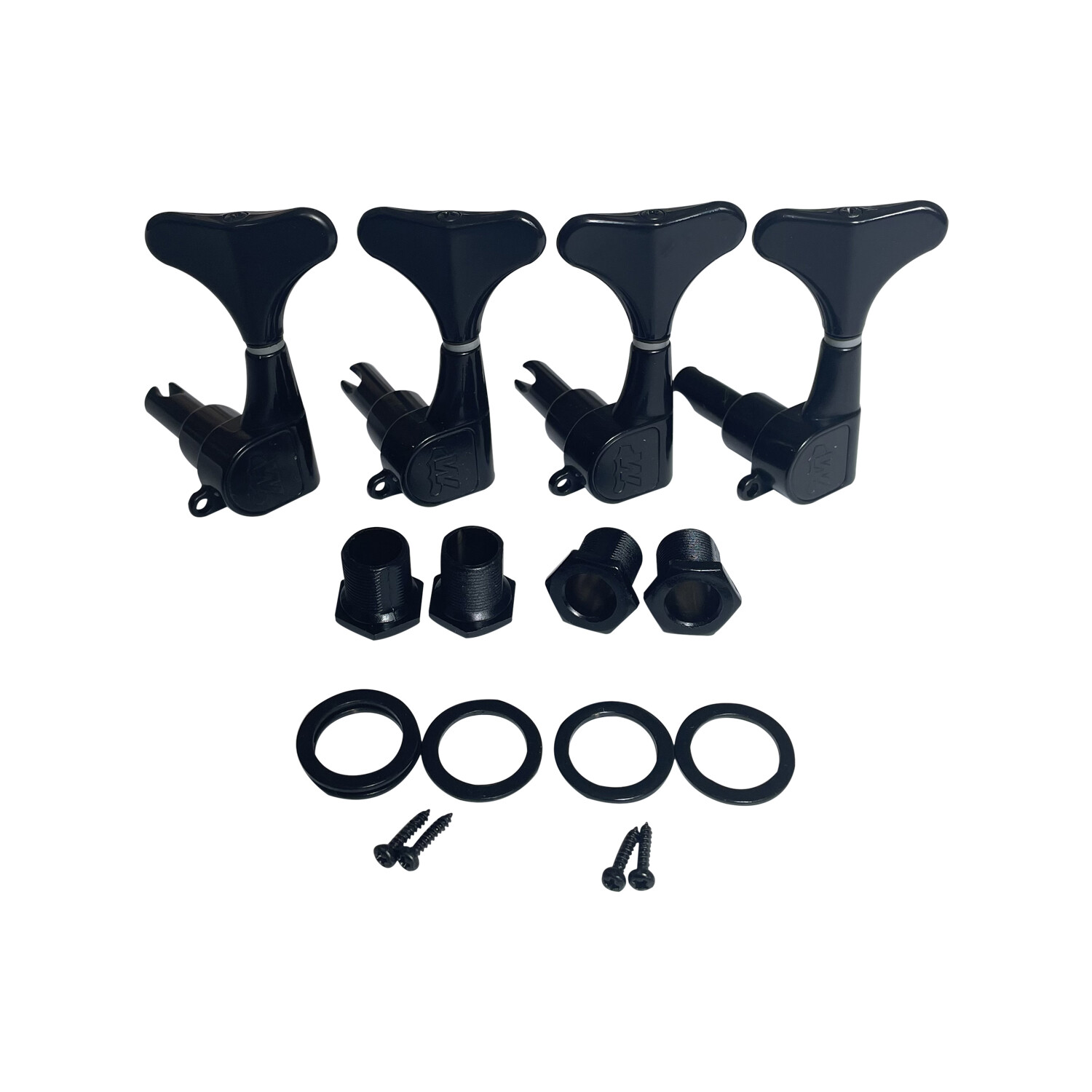 Afanti 4L Black Bass Guitar Tuners