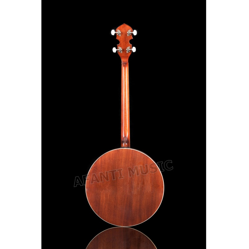 Afanti 4 String Mahogany Resonator Banjo