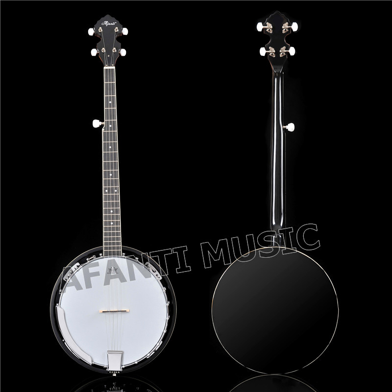 Afanti 5 Strings Mahogany Resonator Banjo