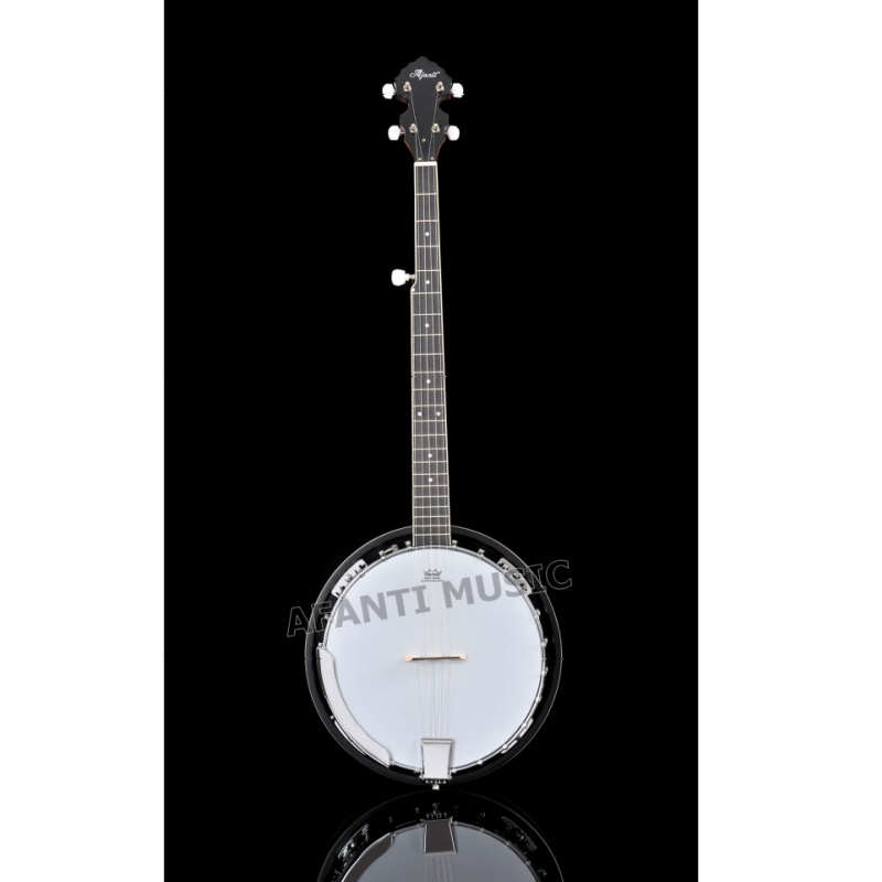 Afanti 5 Strings Mahogany Resonator Banjo