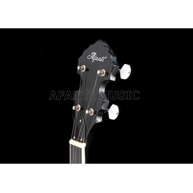 Afanti 5 Strings Mahogany Resonator Banjo