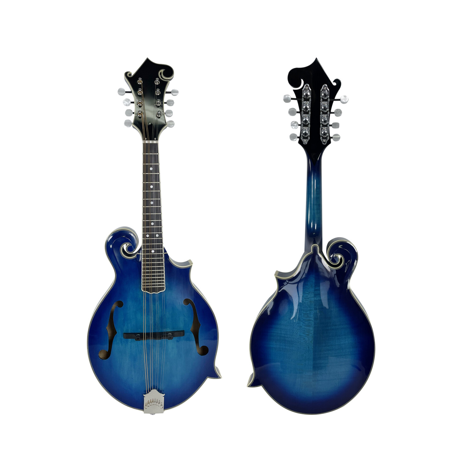 Afanti Handmade AB solid spruce top F style blue Mandolin Afanti Handmade AB solid spruce top F style blue Mandolin