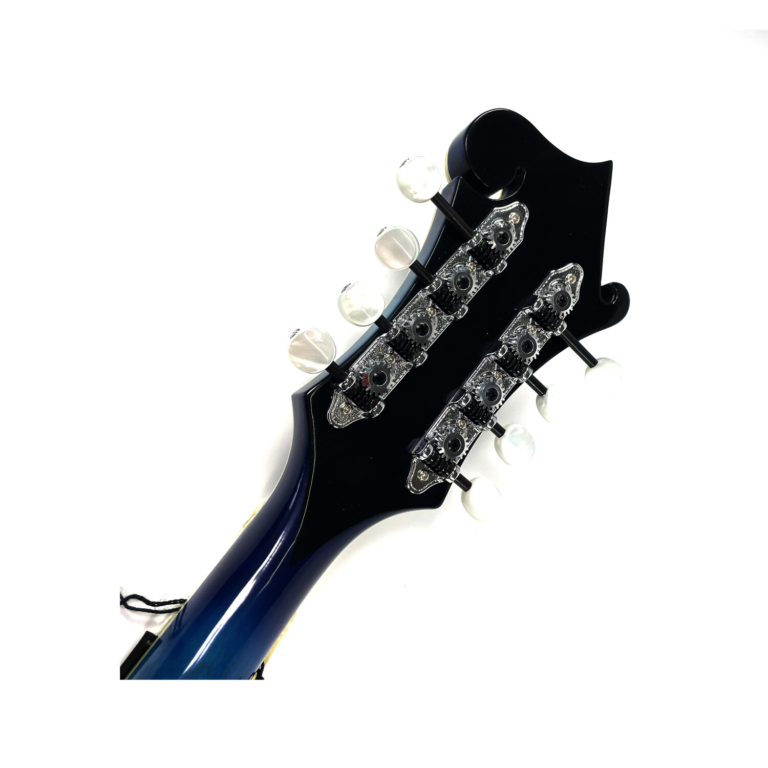 Afanti Handmade AB solid spruce top F style blue Mandolin