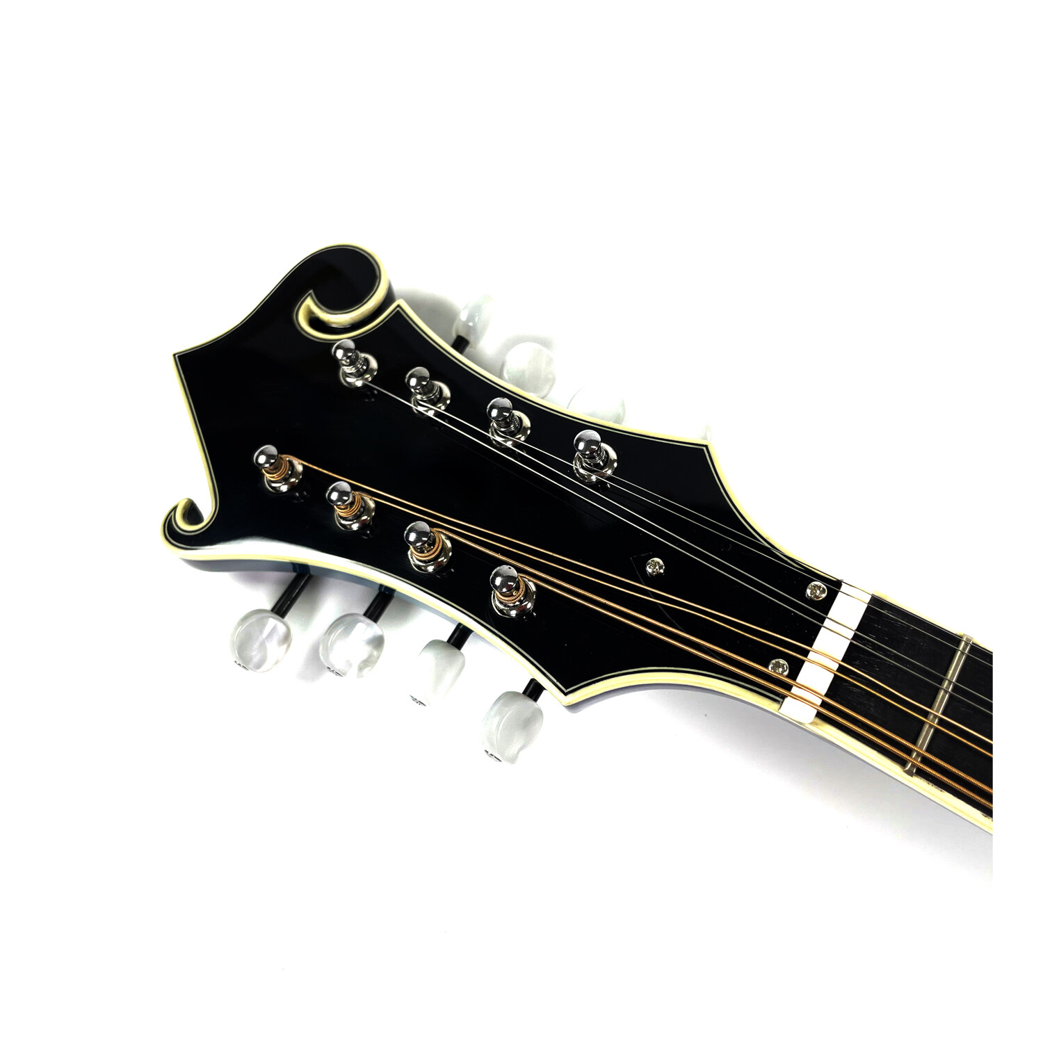 Afanti AB solid Flamed Maple Back and Side Blue Color F Mandolin