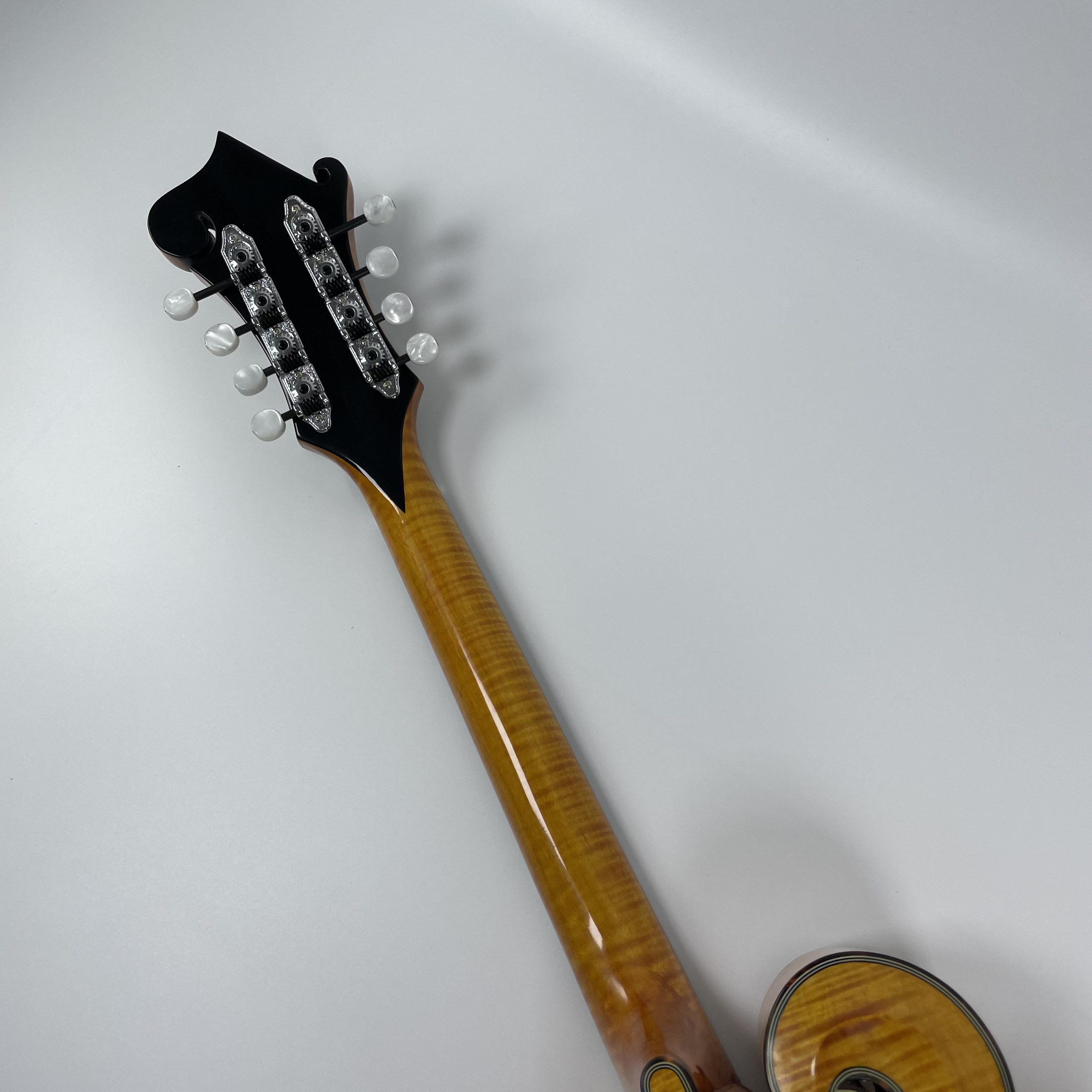 Afanti Handmade Solid Spruce Top Gold Rush Color F Style Octave Mandolin