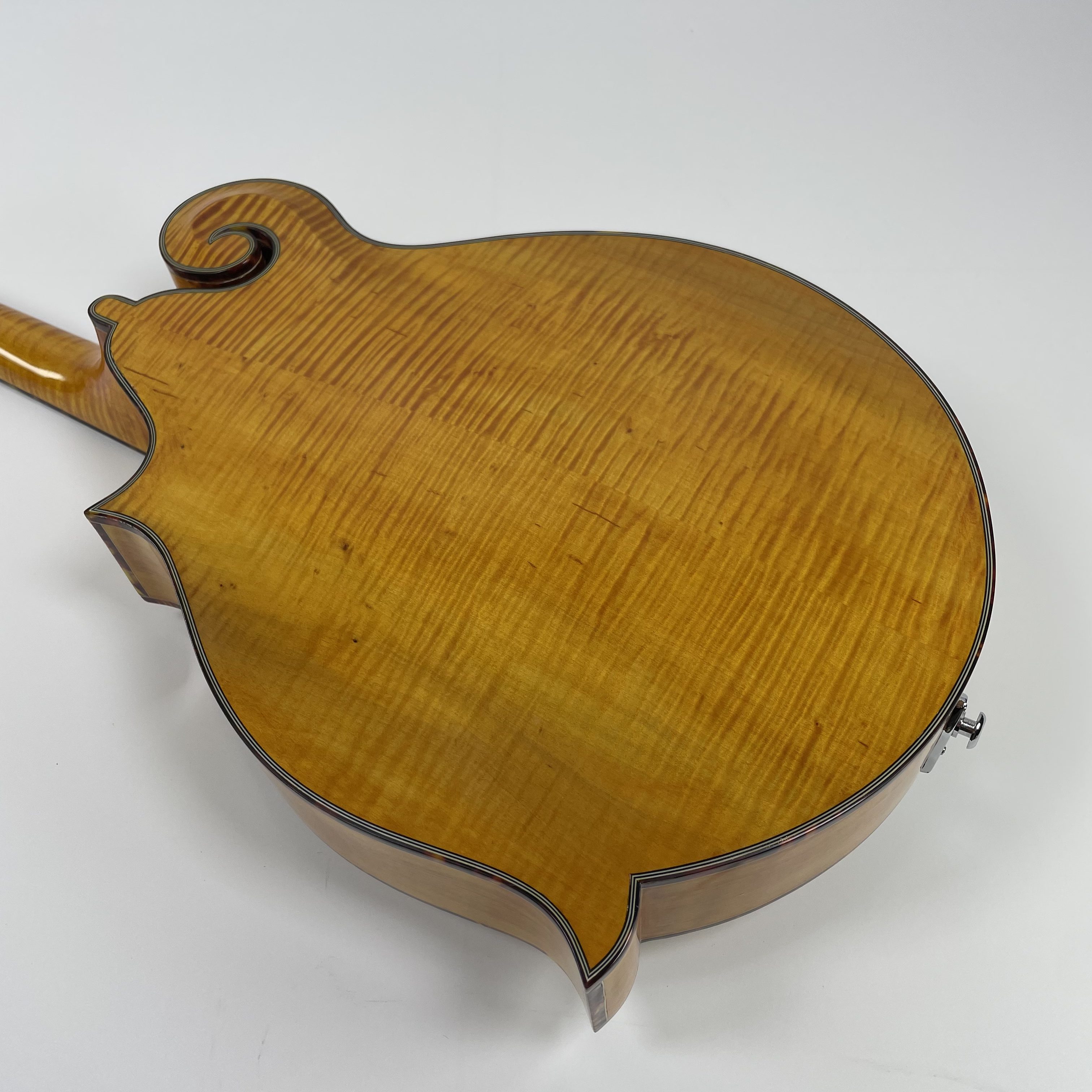 Afanti Handmade Solid Spruce Top Gold Rush Color F Style Octave Mandolin