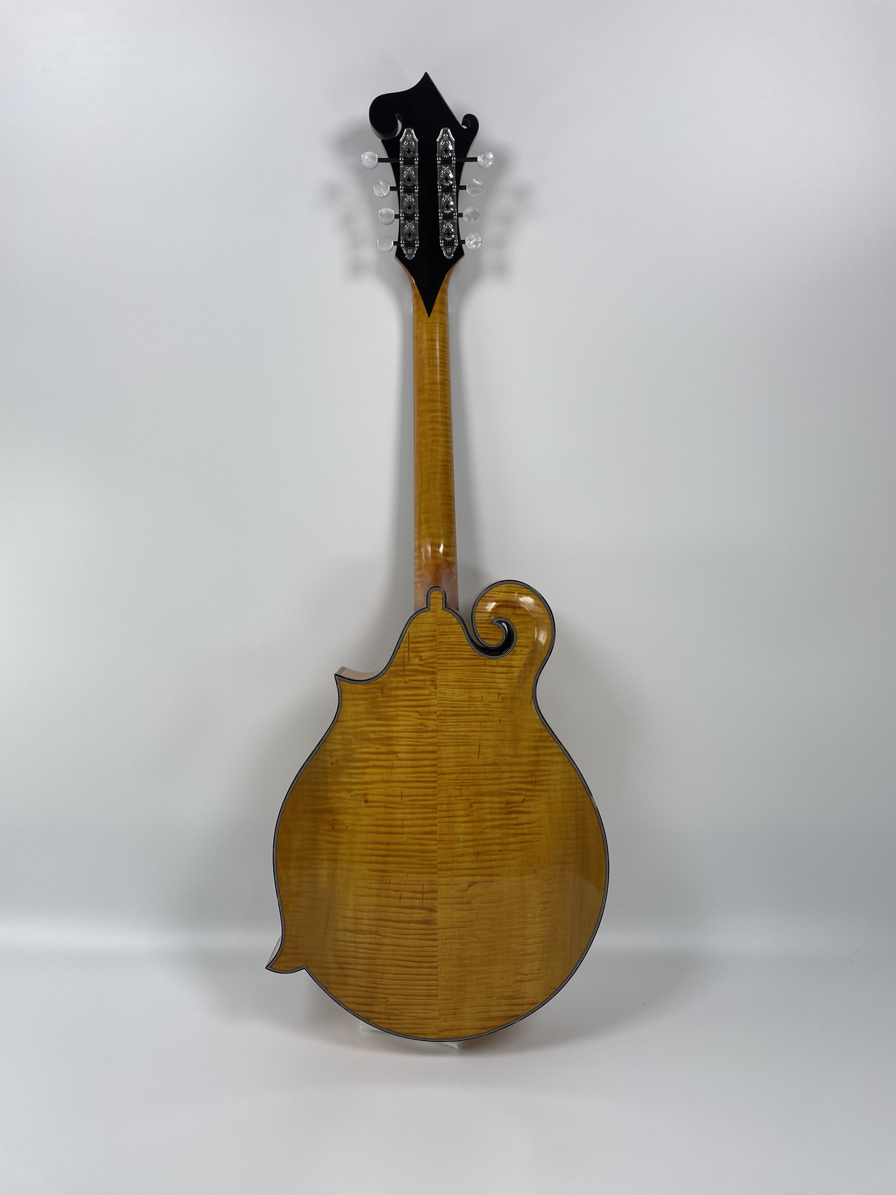 Afanti Handmade Solid Spruce Top Gold Rush Color F Style Octave Mandolin
