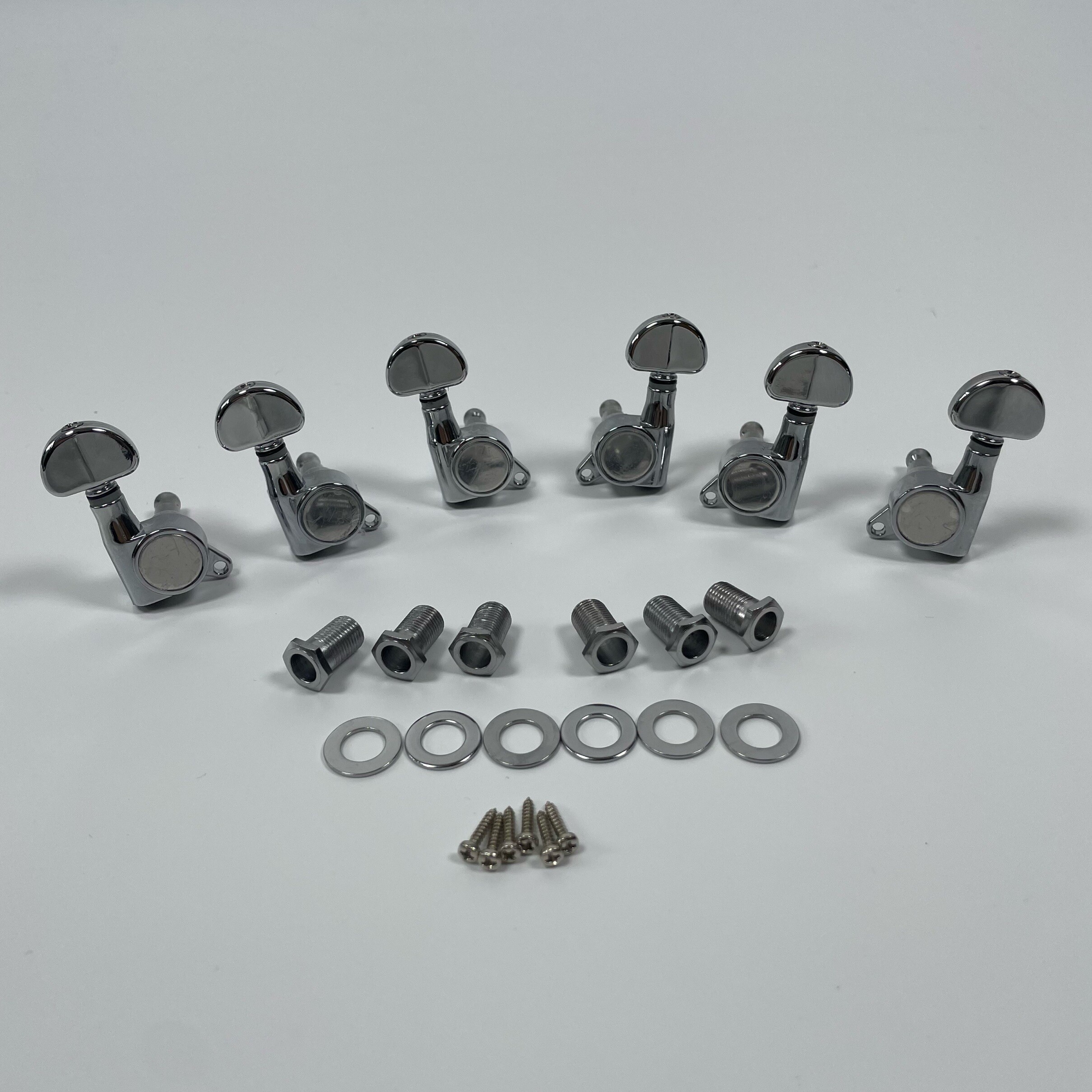 Chrome 3r3l Electric Guitar Tuning Keys