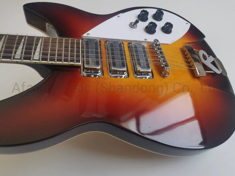 Afanti Music Ricken Style 12 String Sunburst Electric Guitar