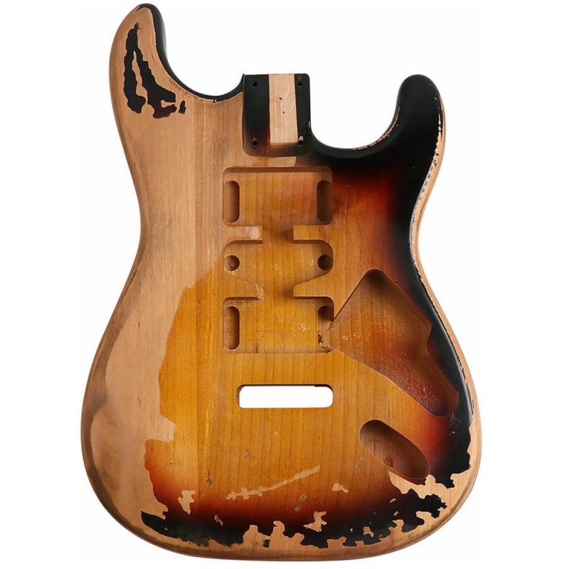 Afanti Alder Body HSH Pickup ST Style Relic Finish Electric Guitar Body Afanti Alder Body HSH Pickup ST Style Relic Finish Electric Guitar Body