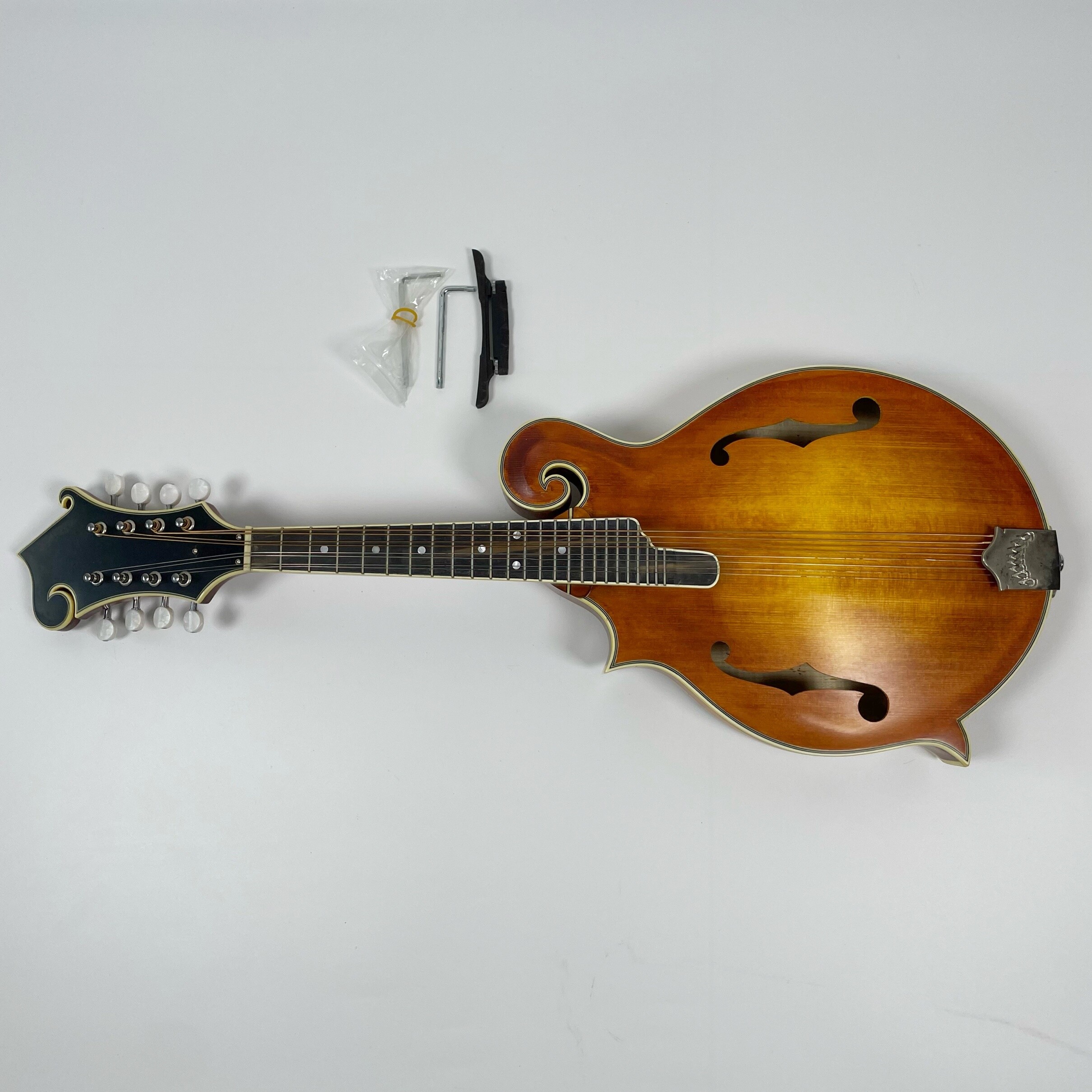 Afanti All Solid Spruce Top Left Handed F Style Mandolin