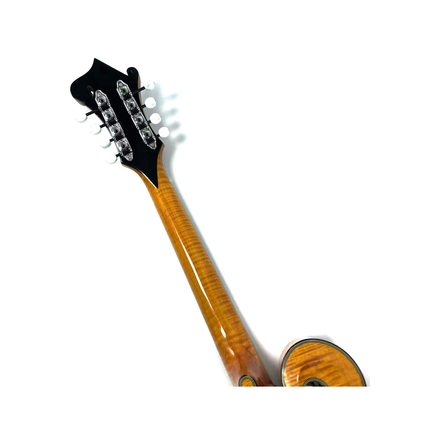 Afanti Handmade Solid Spruce Top Gold Rush Color F Style Octave Mandolin