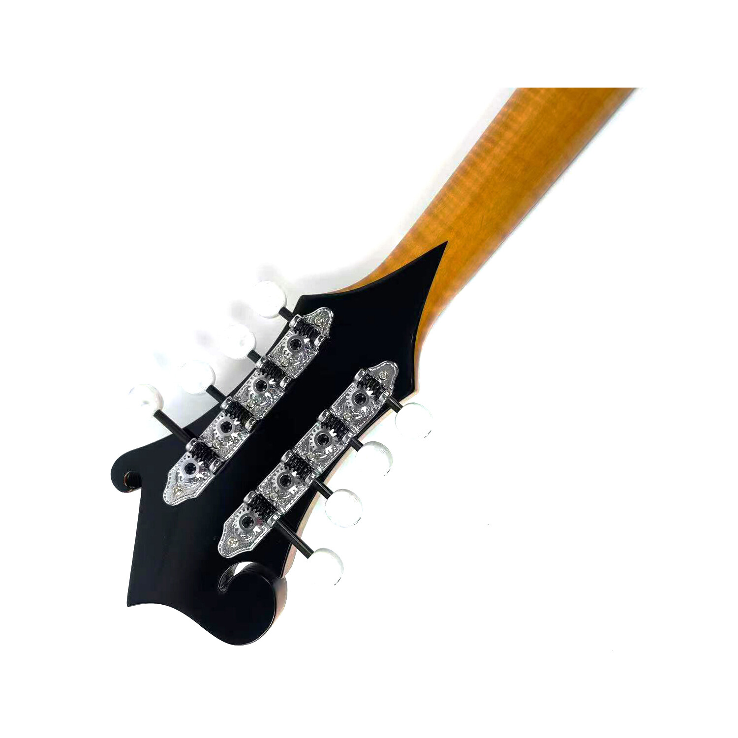 Afanti Handmade Solid Spruce Top Gold Rush Color F Style Octave Mandolin