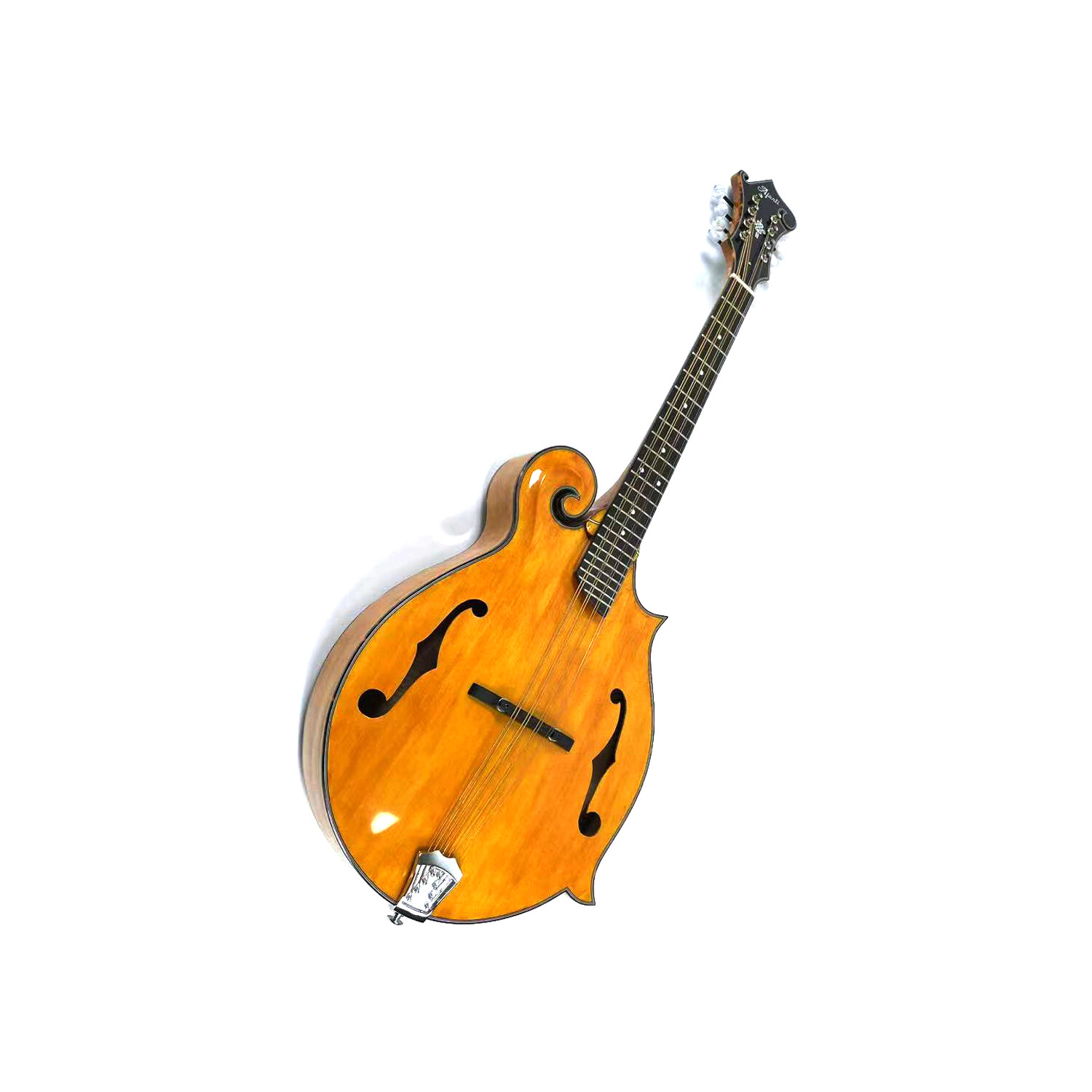 Afanti Handmade Solid Spruce Top Gold Rush Color F Style Octave Mandolin