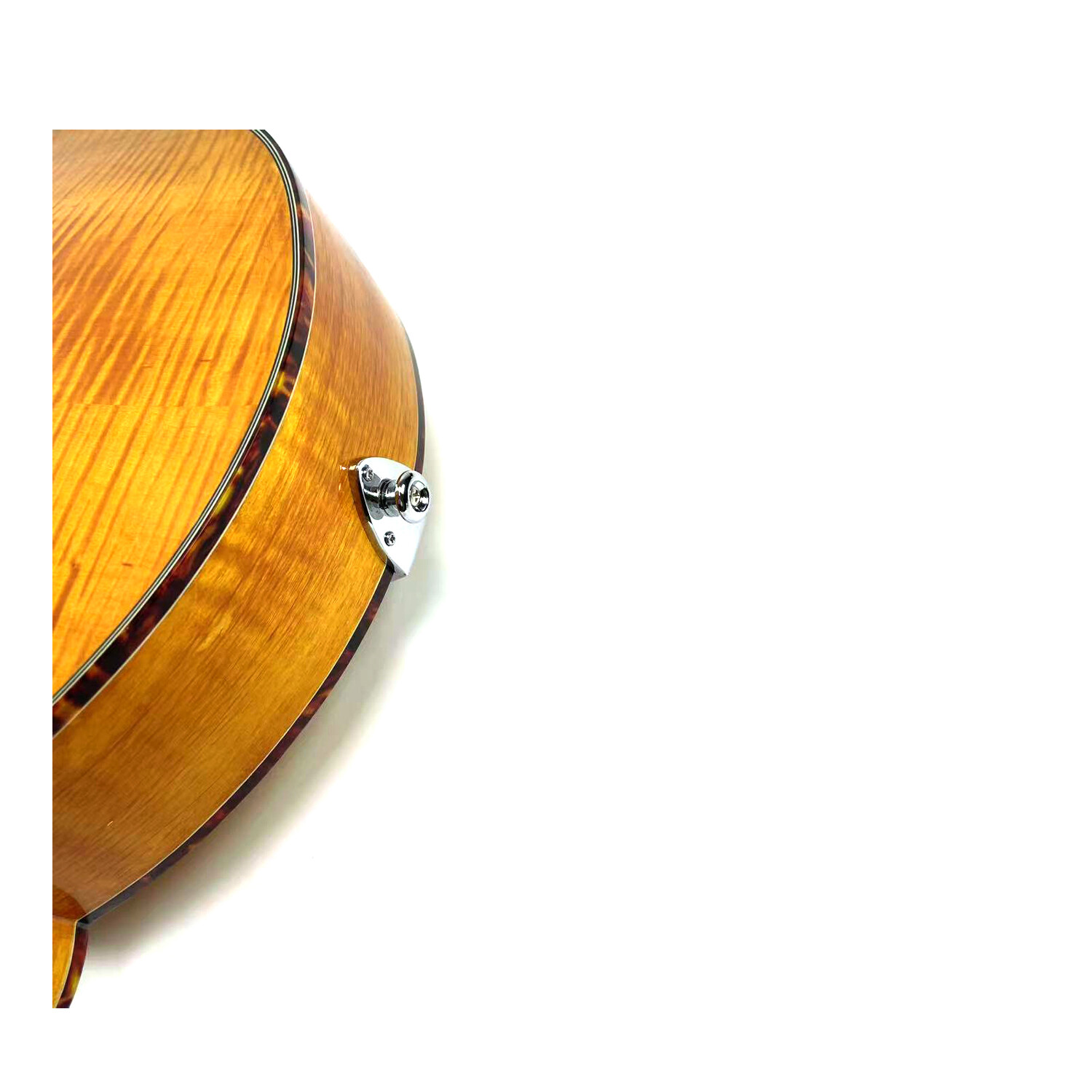 Afanti Handmade Solid Spruce Top Gold Rush Color F Style Octave Mandolin