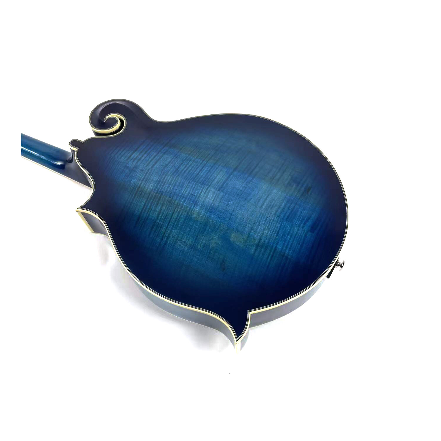 Afanti hand carved AA grade solid spruce top Blue Color Octave Mandolin