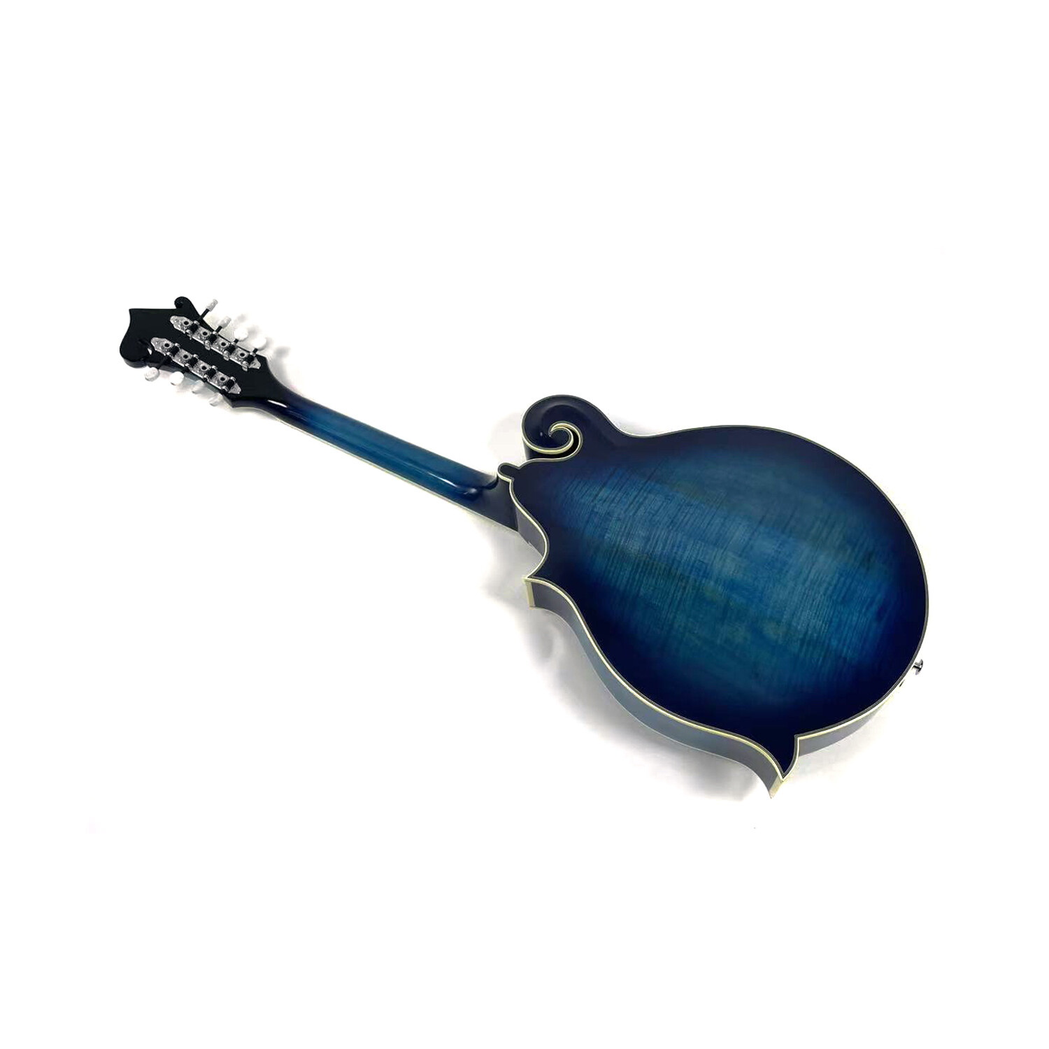 Afanti hand carved AA grade solid spruce top Blue Color Octave Mandolin