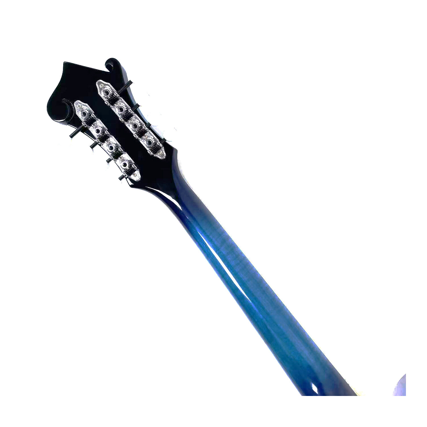 Afanti hand carved AA grade solid spruce top Blue Color Octave Mandolin