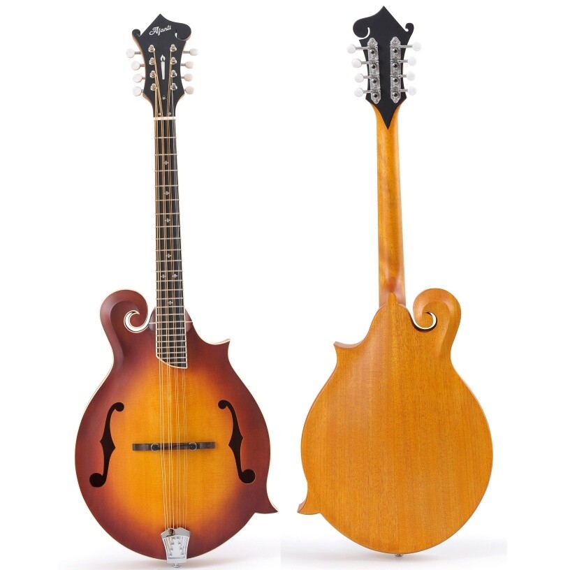 All solid wood Octave mandolin F style with F hole