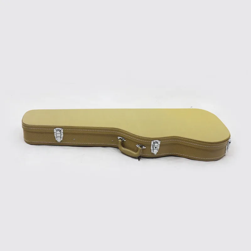 Gun-Shaped Yellow Color Electric Guitar Case