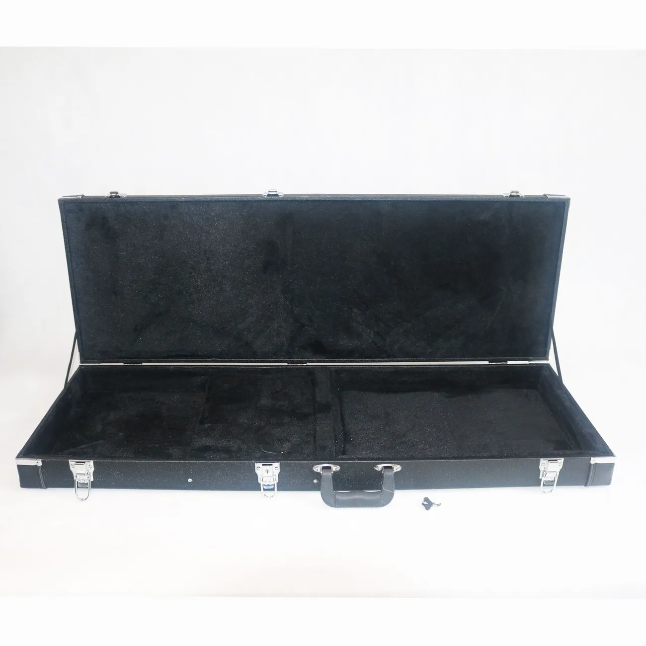 Black Rectangular Electric Guitar Hard Case